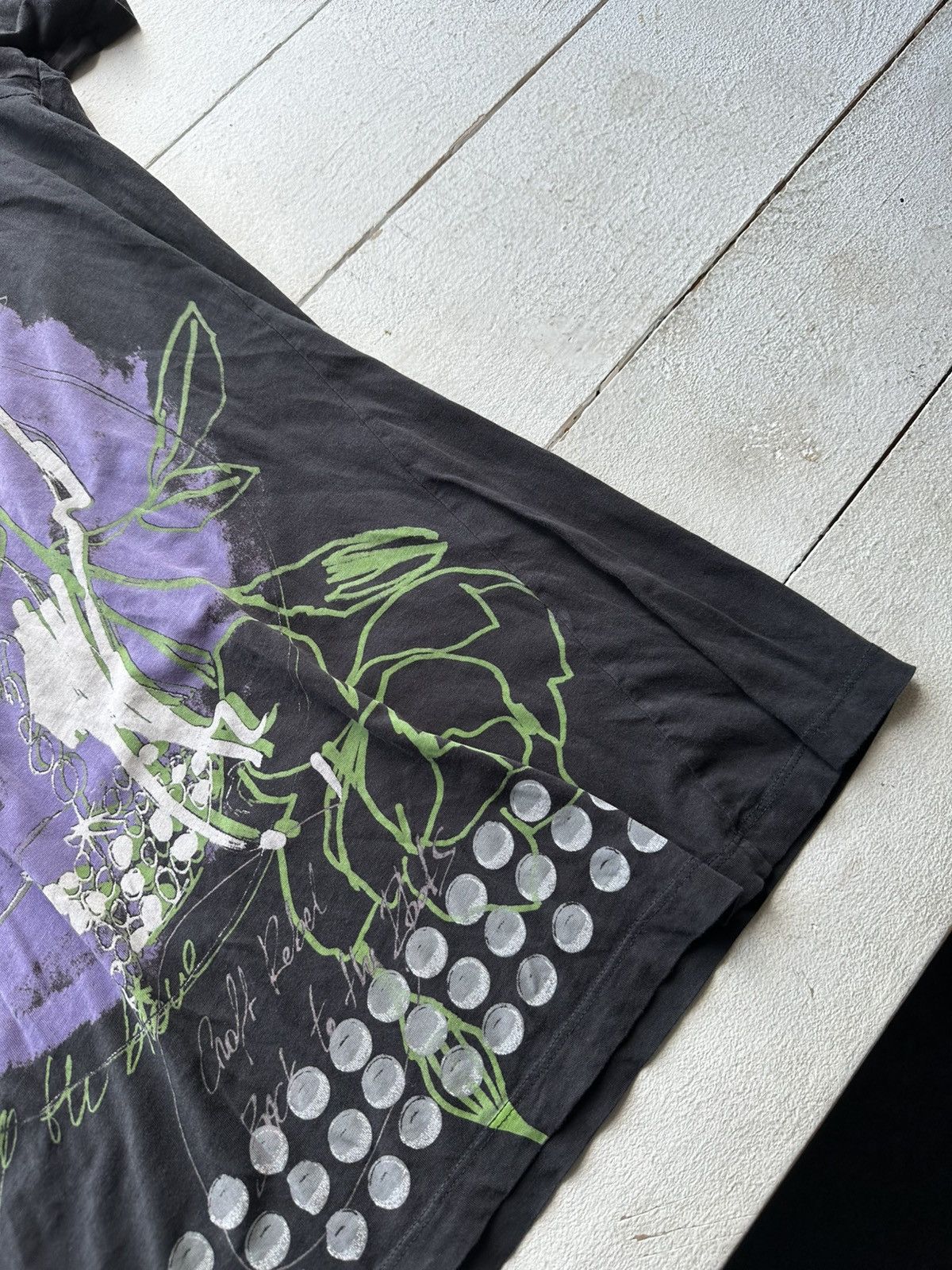 Diesel 🚨VINTAGE AVANT-GARDE DIESEL TEE LOGO Y2k OPIUM Size S / US 4 / IT 40 - 3 Thumbnail