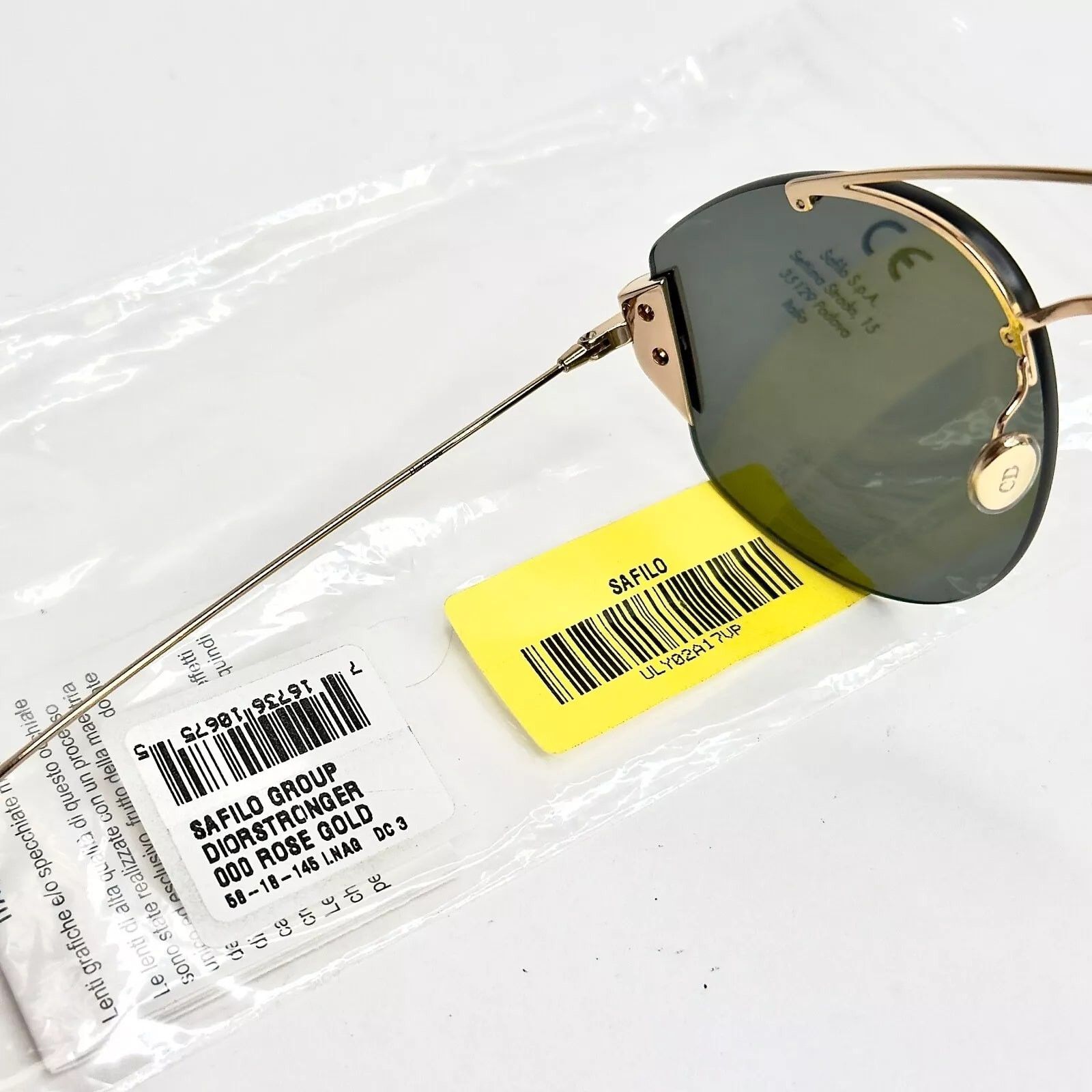 Christian Dior Monsieur CHRISTIAN DIOR STRONGER Silver Mirror Gold DIORSTRONGER Size ONE SIZE - 6 Thumbnail