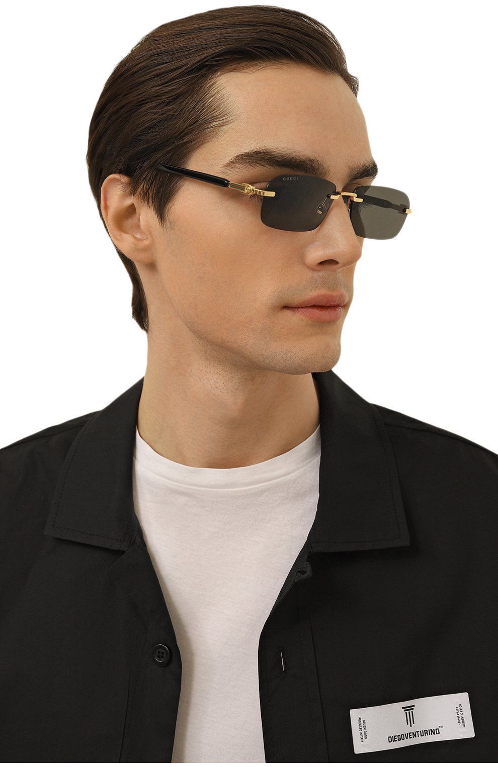 Gucci × Vintage Gucci sunglasses GG1221S 001 56 Made in Japan New Collection Size ONE SIZE - 2 Thumbnail