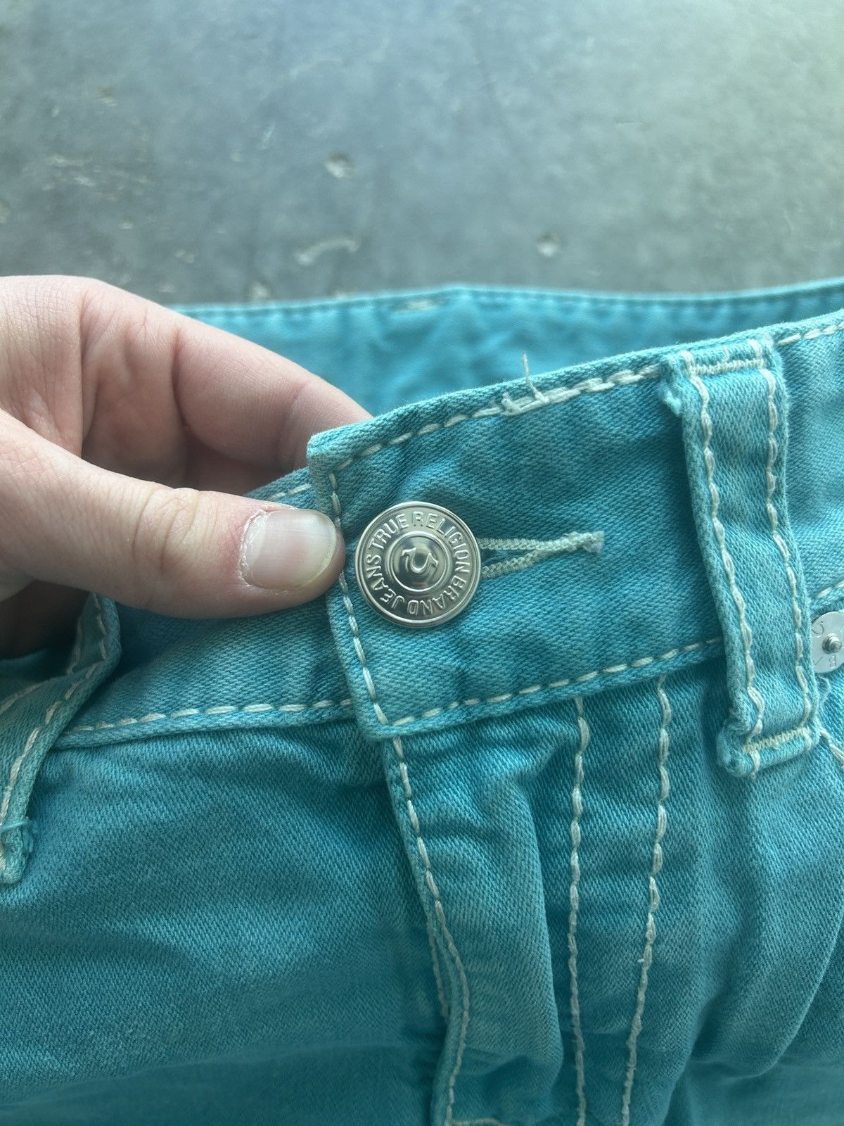 True Religion × Vintage Vintage Y2K True Religion Cut Off Shorts Size US 33 - 5 Thumbnail