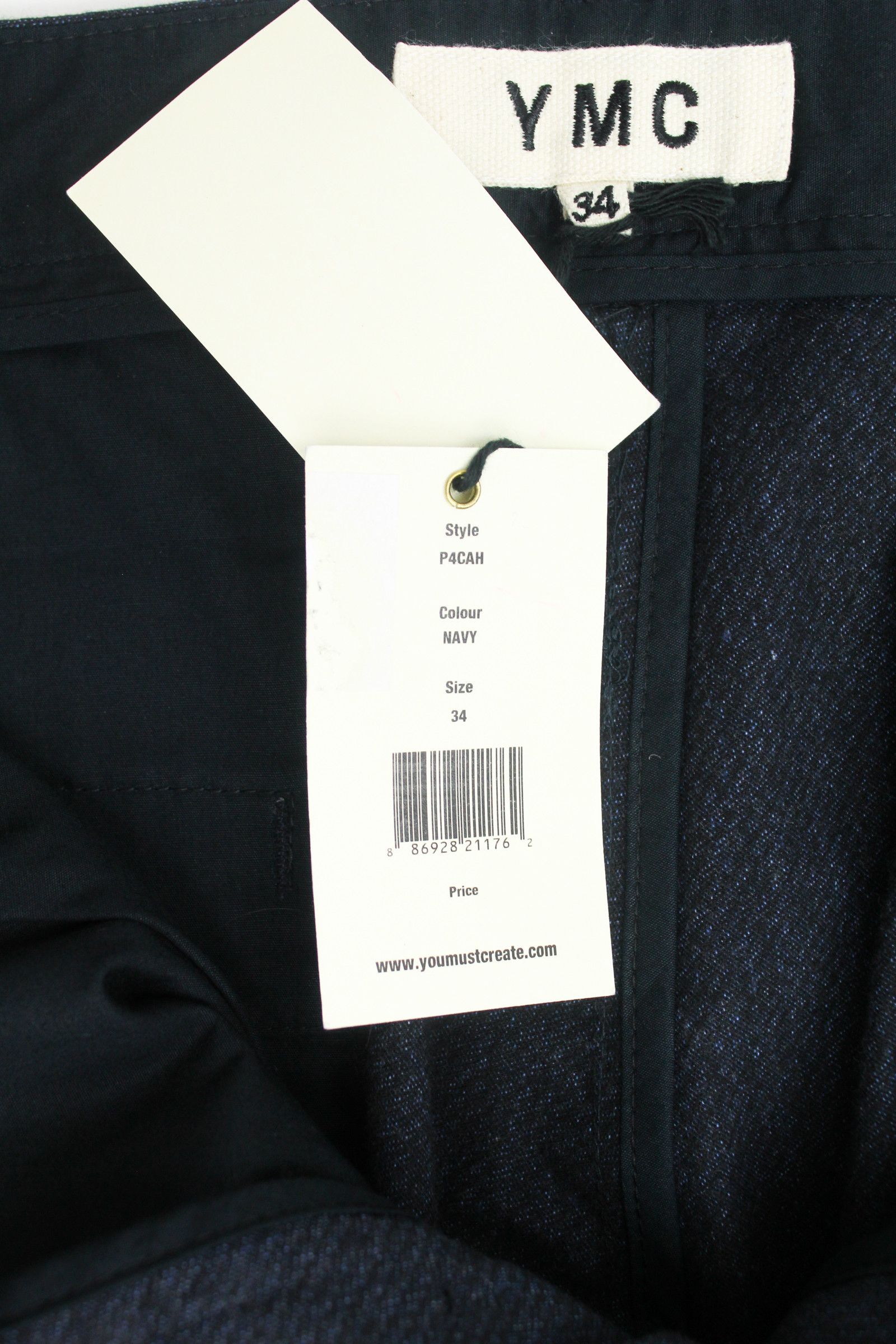 YMC Indigo-dyed Flat Front Paneled Trousers Pants Size US 34 / EU 50 - 7 Thumbnail