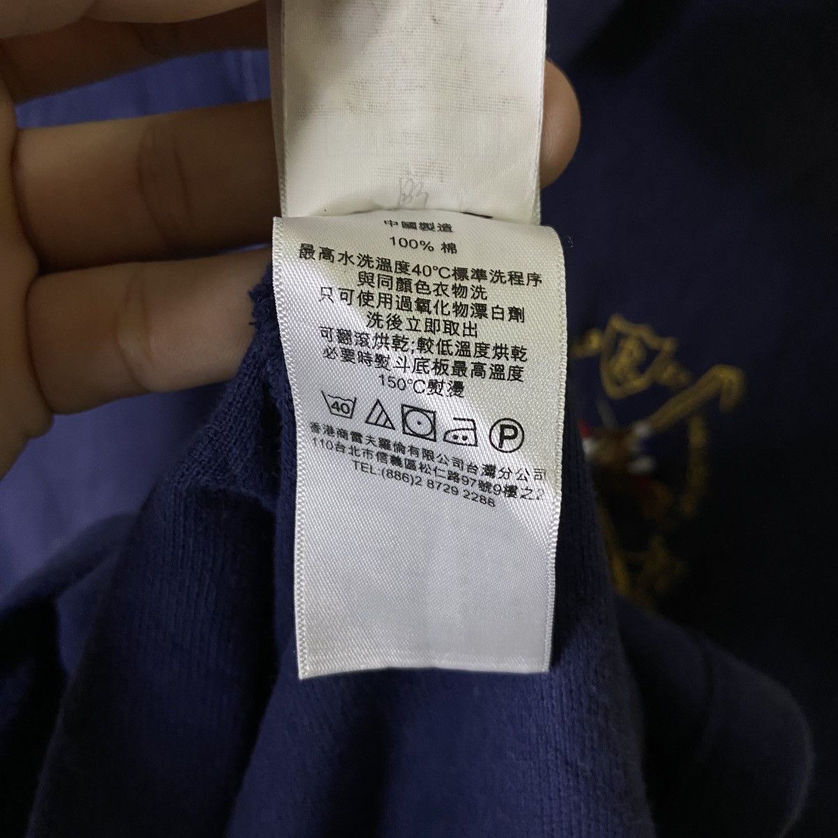 Polo Ralph Lauren Vintage Polo Ralph Lauren Chief Keef Style Polo Tee Size US L / EU 52-54 / 3 - 8 Thumbnail