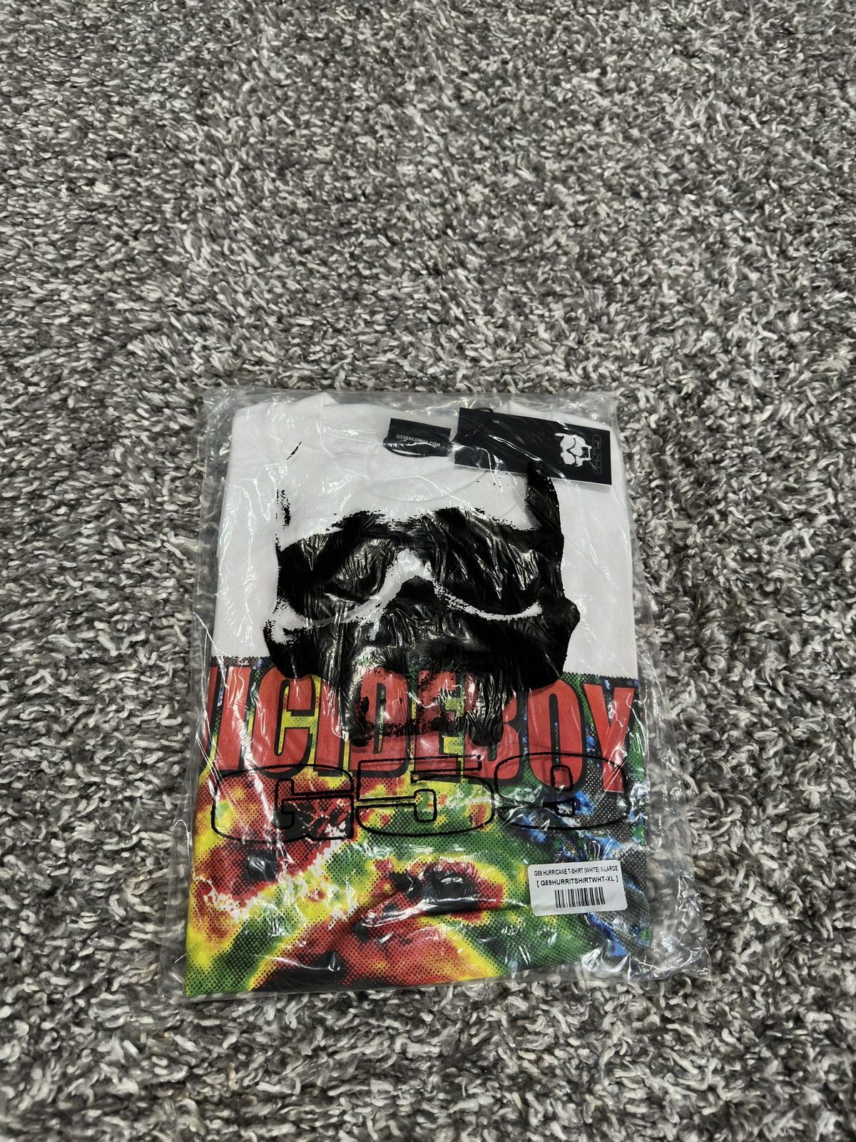 G59 Records G59 Hurricane Tshirt (White) Size large Size US L / EU 52-54 / 3 - 2 Thumbnail