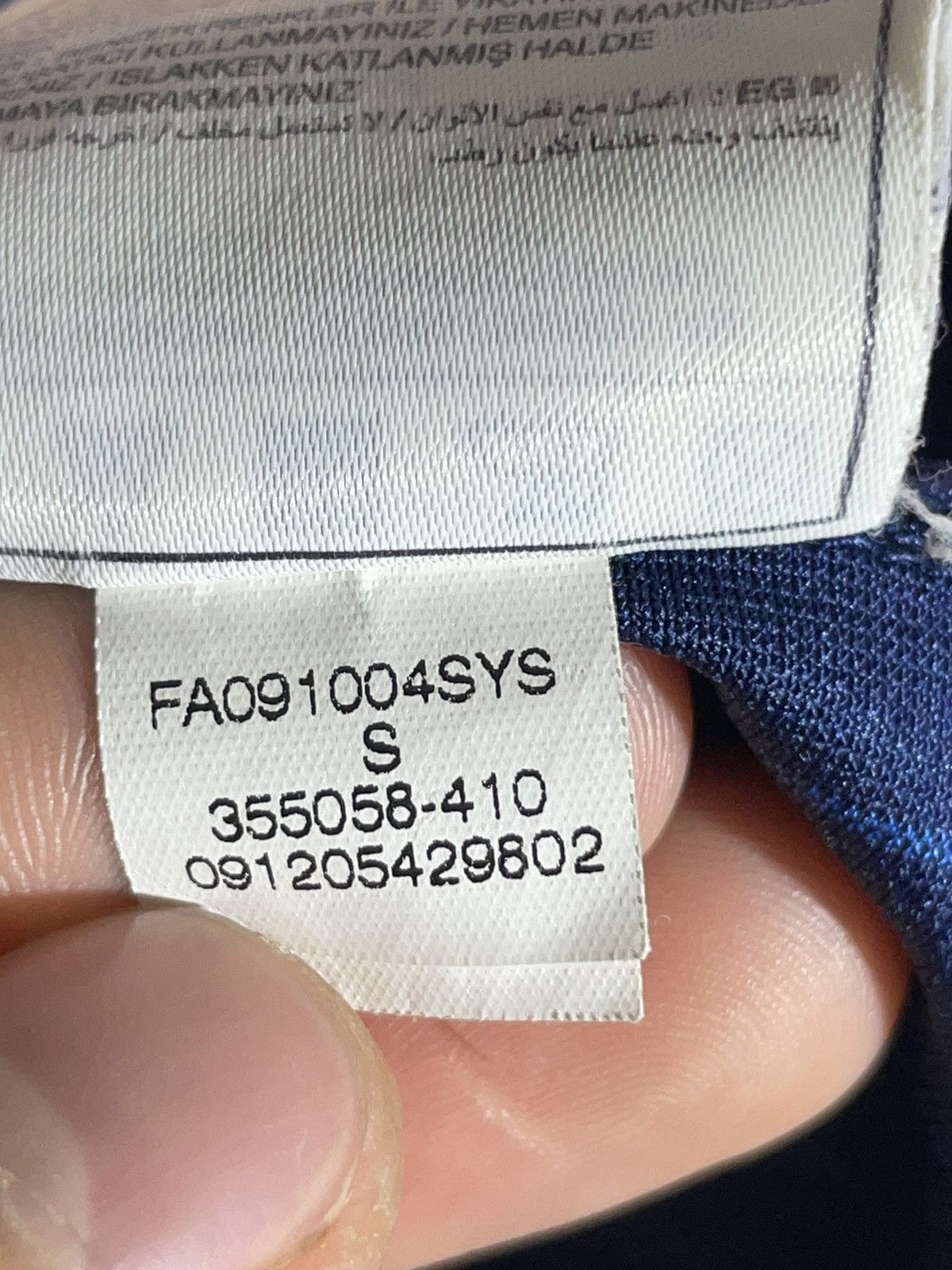 Nike #4 Fabregas Arsenal FC Nike 2009/10 Y2k Away Football Shirt Size US S / EU 44-46 / 1 - 13 Thumbnail