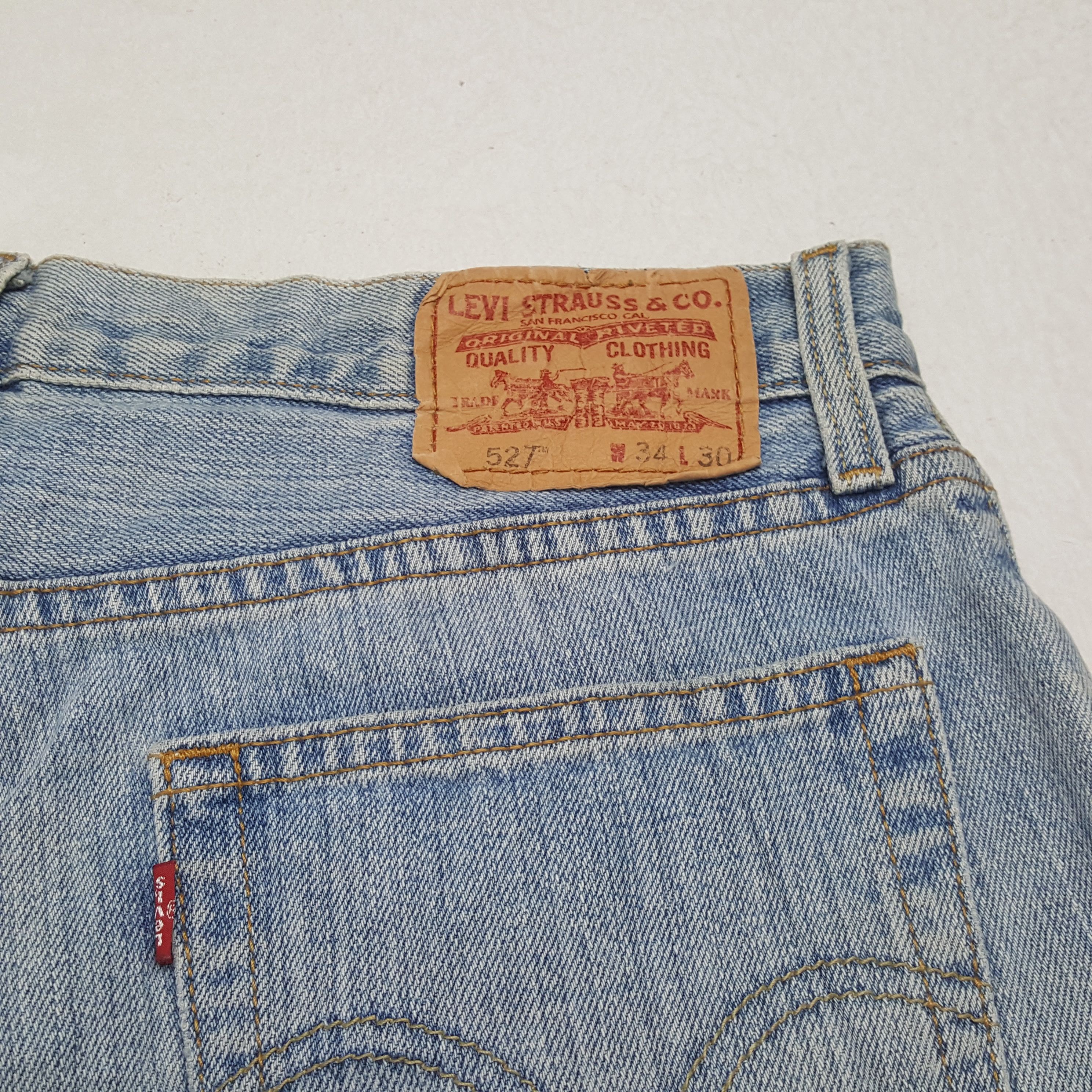 Levi's × Vintage Levi's Daily Streetwear Distressed Jeans Size US 32 / EU 48 - 14 Thumbnail