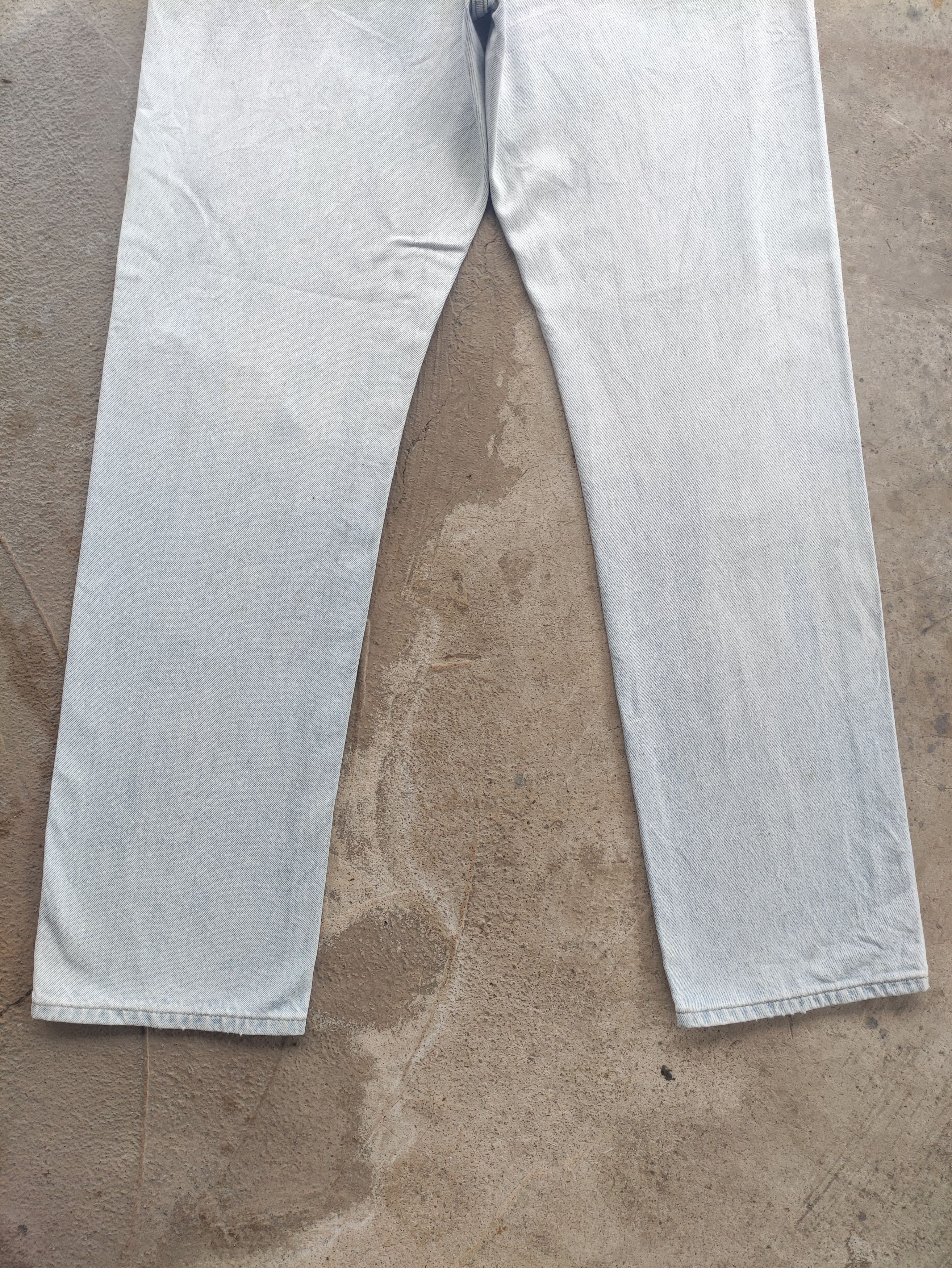 Japanese Brand Vintage Japanese Distressed Faded Denim Pants W34 Size US 34 / EU 50 - 10 Thumbnail