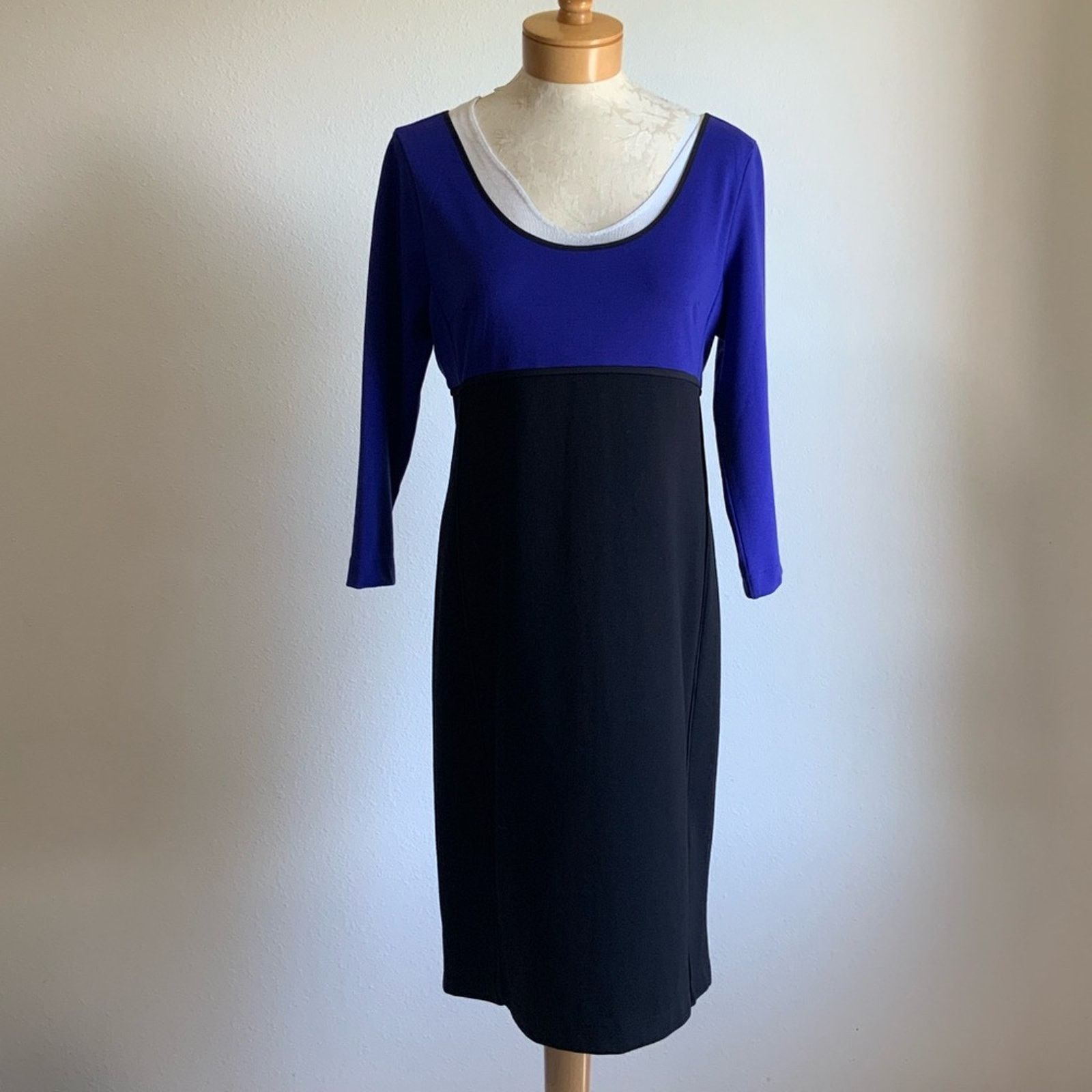 Narciso Rodriguez Narciso Rodriguez for Design Nation Empire Waist Knit Dress Size L / US 10 / IT 46 - 2 Thumbnail
