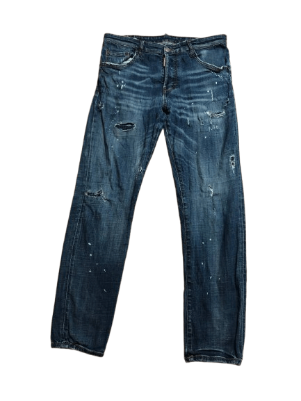 Dsquared2 Vintage Dsquared2 Distressed Denim Jeans Size 32 Size US 32 / EU 48 - 1 Thumbnail