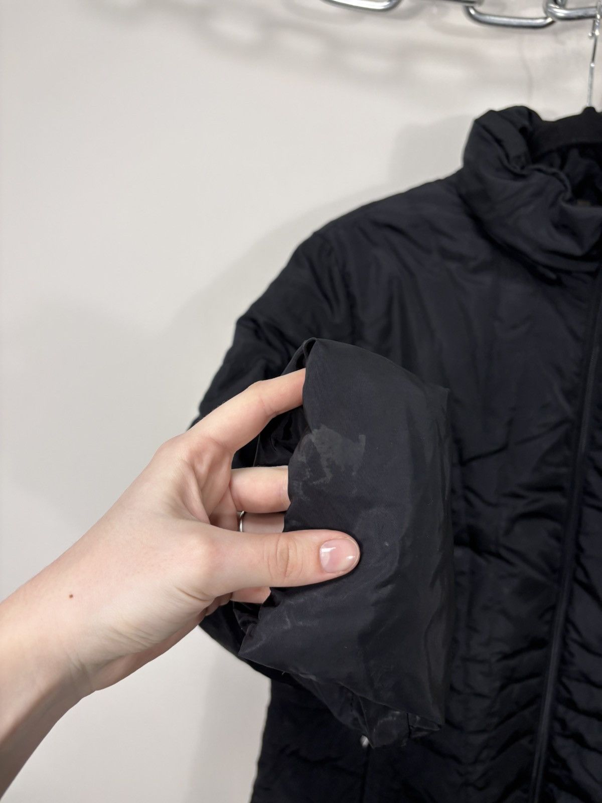 Moncler Moncler Women’s Black Quilted Down Puffer Jacket Coat Size XL / US 12-14 / IT 48-50 - 22 Thumbnail