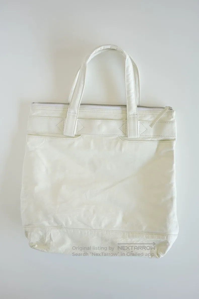 Yohji Yamamoto Yohji Yamamoto White Horse Leather Satchel Size ONE SIZE - 1 Thumbnail
