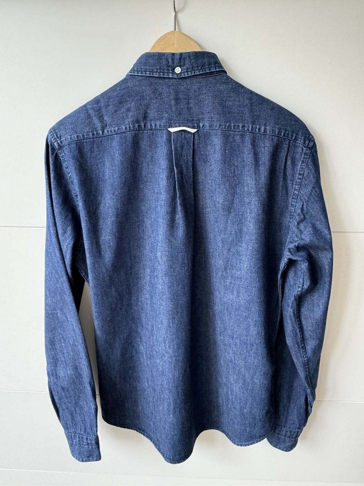 Acne Studios [46] Isherwood Twill Denim Shirt in Indigo (AW15) Size US S / EU 44-46 / 1 - 4 Thumbnail