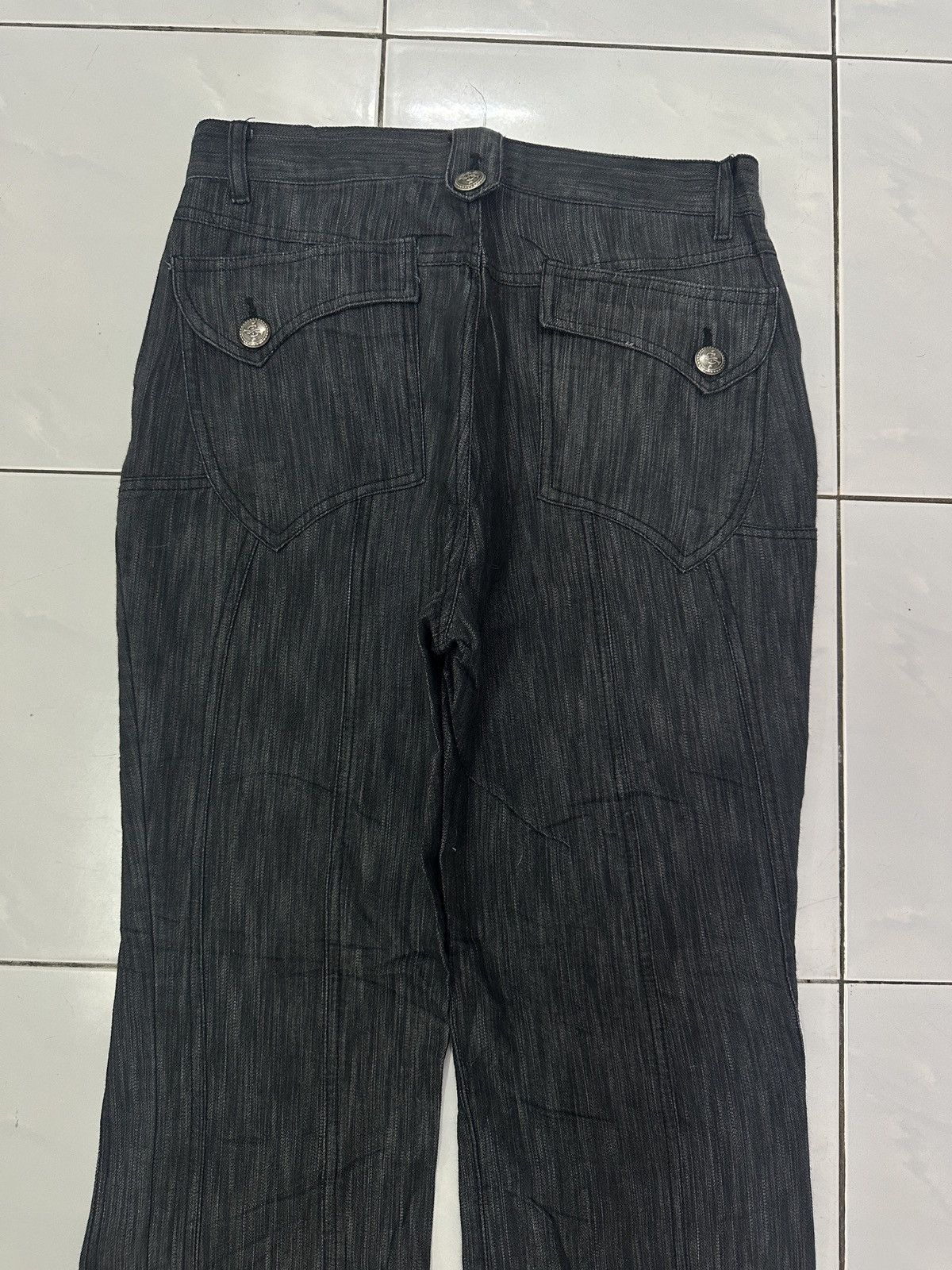 Japanese Brand × Vintage Vintage Japanese BA-TSU STUDIO Flare Jeans Size US 29 - 4 Thumbnail