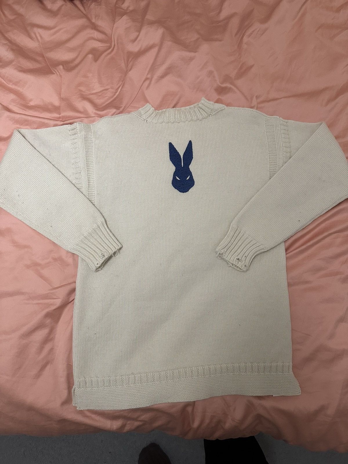 Maison Margiela Maison margiela flocked bunny jumper Size US S / EU 44-46 / 1 - 1 Thumbnail