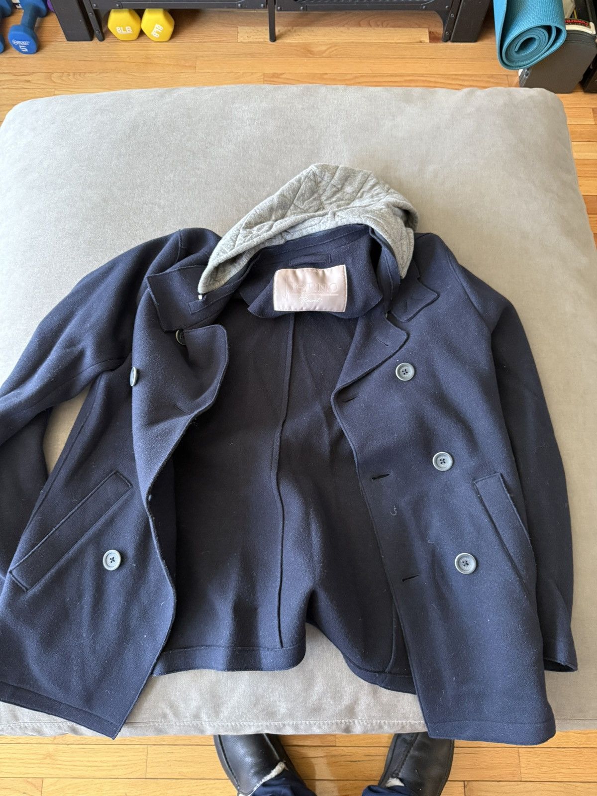 Herno HERNO Wool cloth caban with detachable hood Size US M / EU 48-50 / 2 - 1 Thumbnail