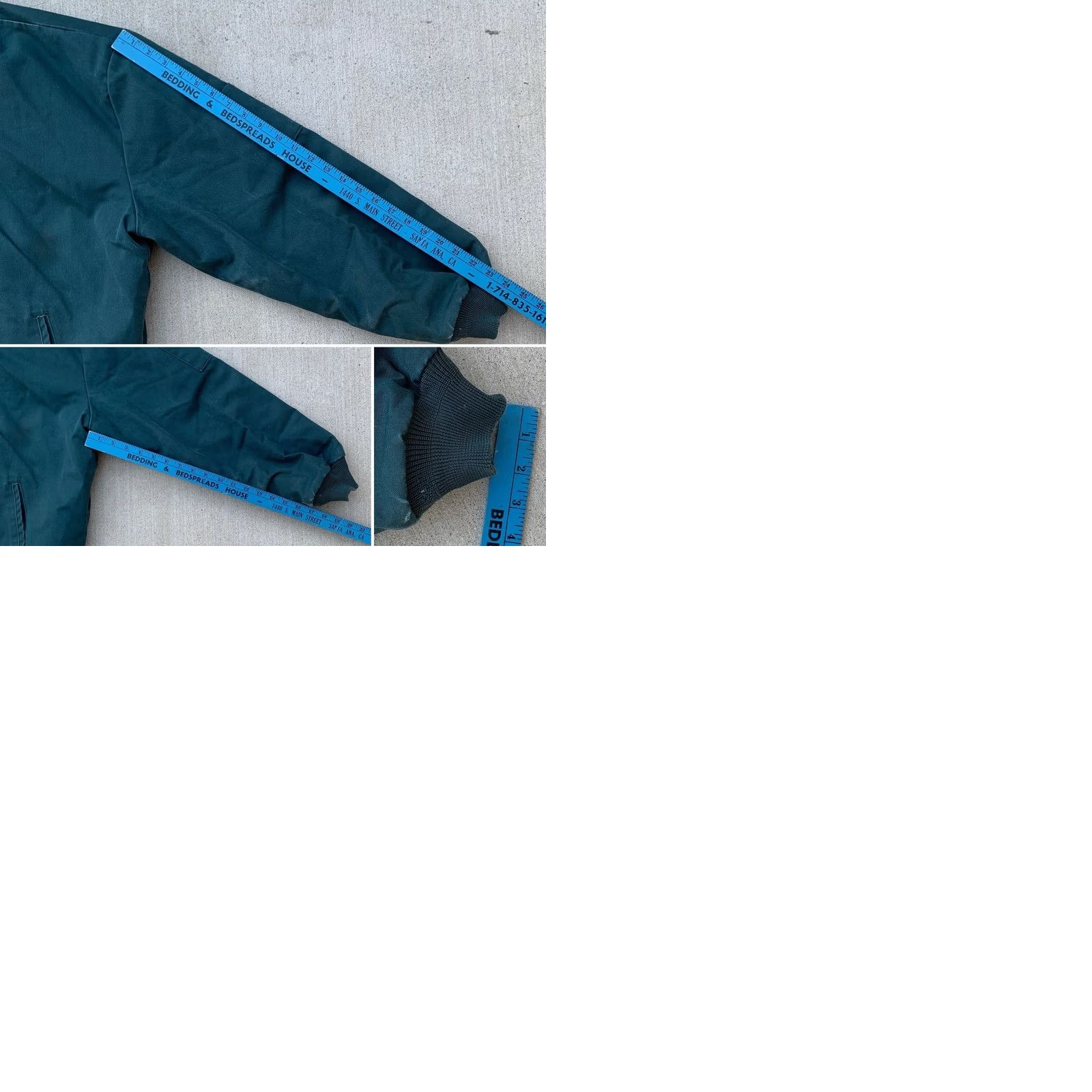 Red Kap VINTAGE Red Kap Work Jacket Worn Talon Zipper The Name Charles Green 2XL Reg Green Jacket Mens Bomber Full Zip Lined Pockets USA Made Size US XXL / EU 58 / 5 - 12 Thumbnail