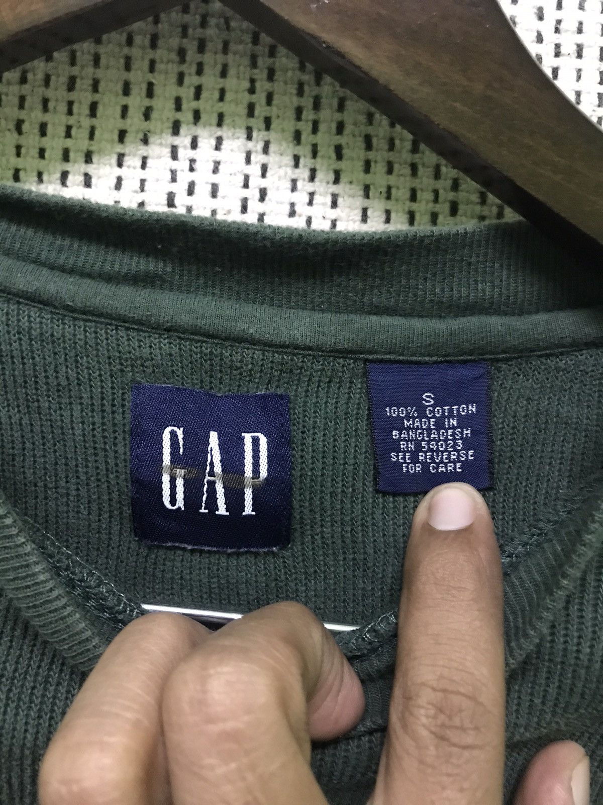 Gap × Vintage VINTAGES GAP SWEATSHIRT GREEN Size US M / EU 48-50 / 2 - 3 Thumbnail