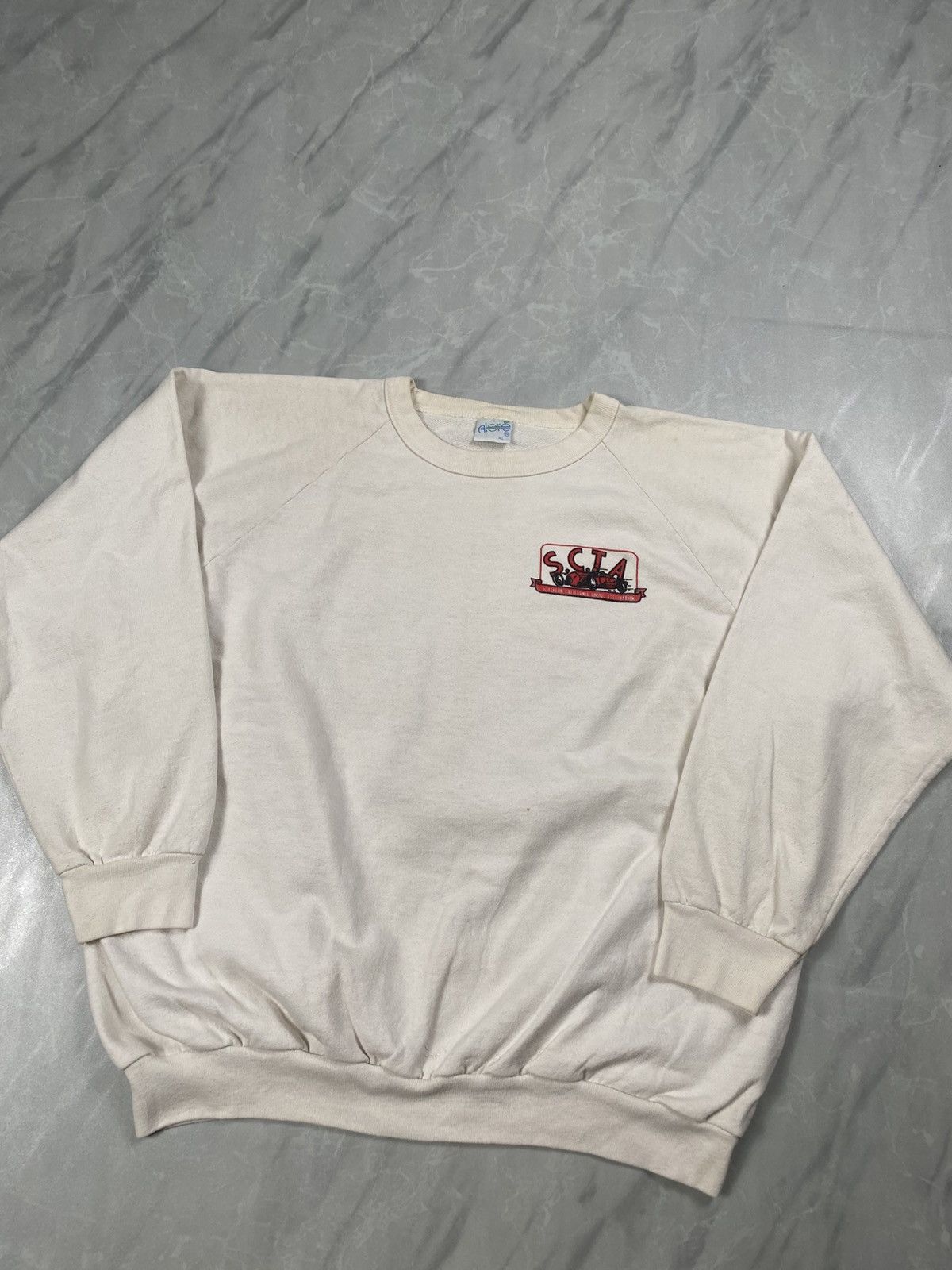 Fox Racing Rare Vintage 1991 Hot Rod El Mirage Dry Lakes Crewneck Size US L / EU 52-54 / 3 - 5 Thumbnail