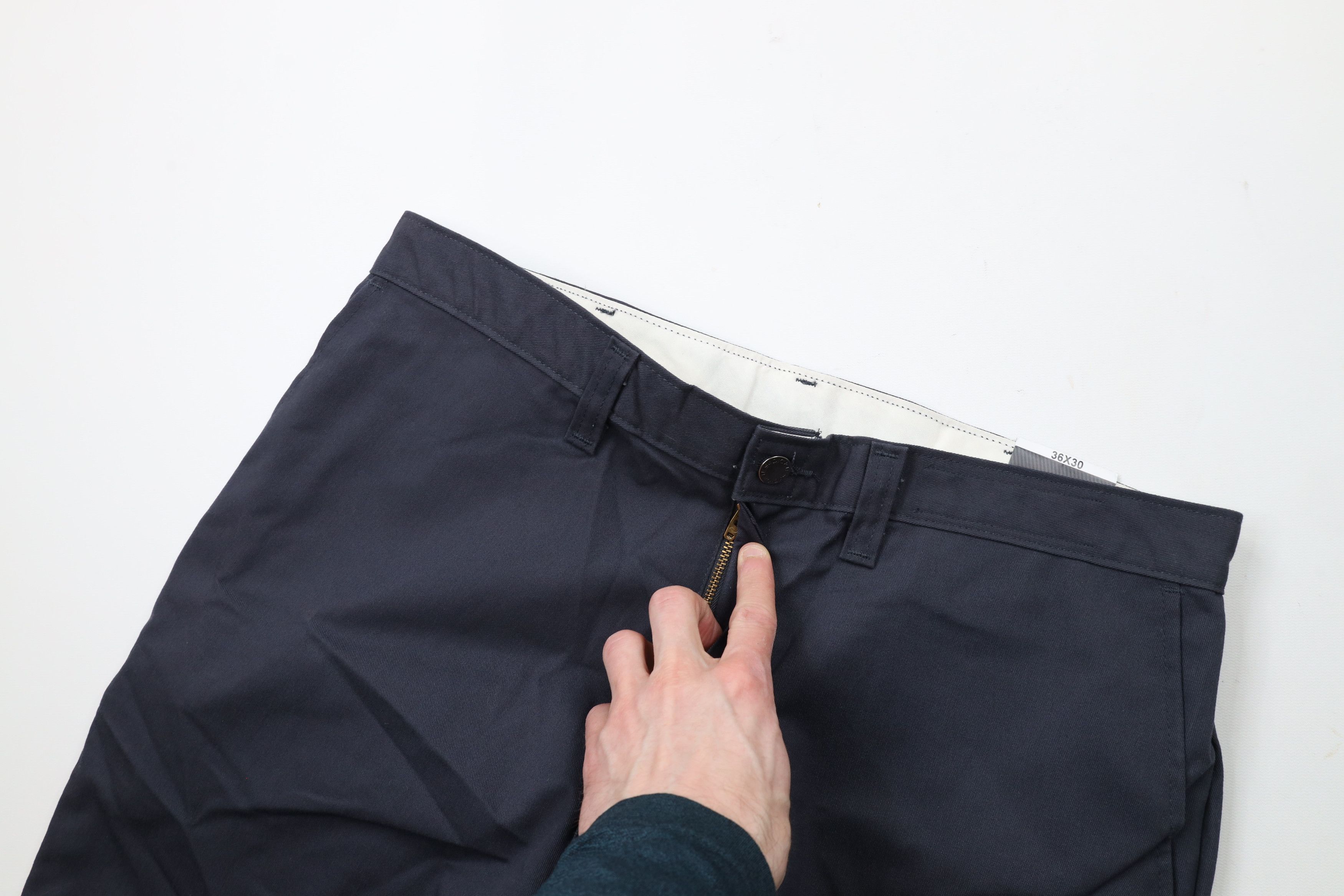 Dickies × Vintage Deadstock Vintage Y2K Dickies Wide Leg Work Mechanic Pants Size US 36 / EU 52 - 7 Thumbnail