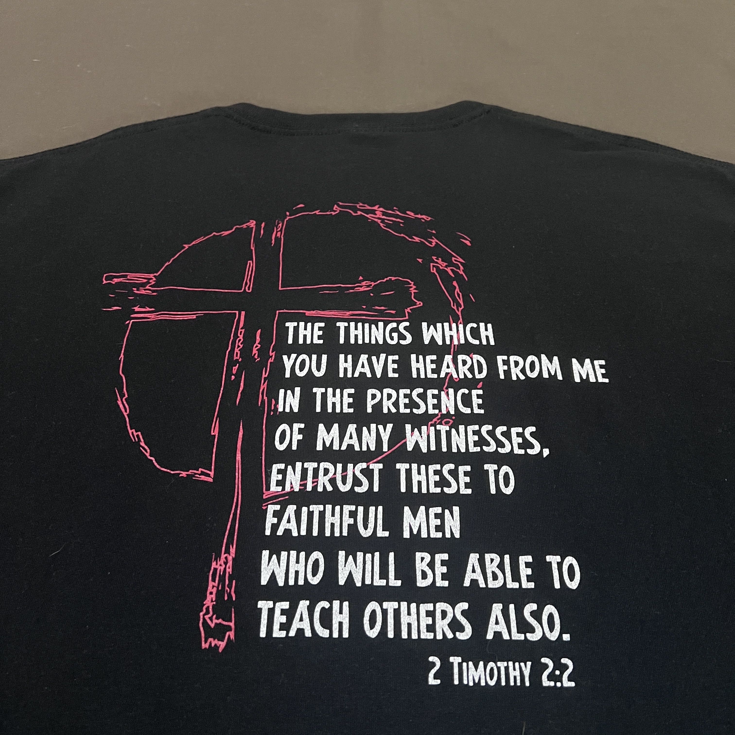 Vintage Vintage Y2K Kingdom men God Jesus Bible Holy Promo Tee XL Size US XL / EU 56 / 4 - 5 Thumbnail