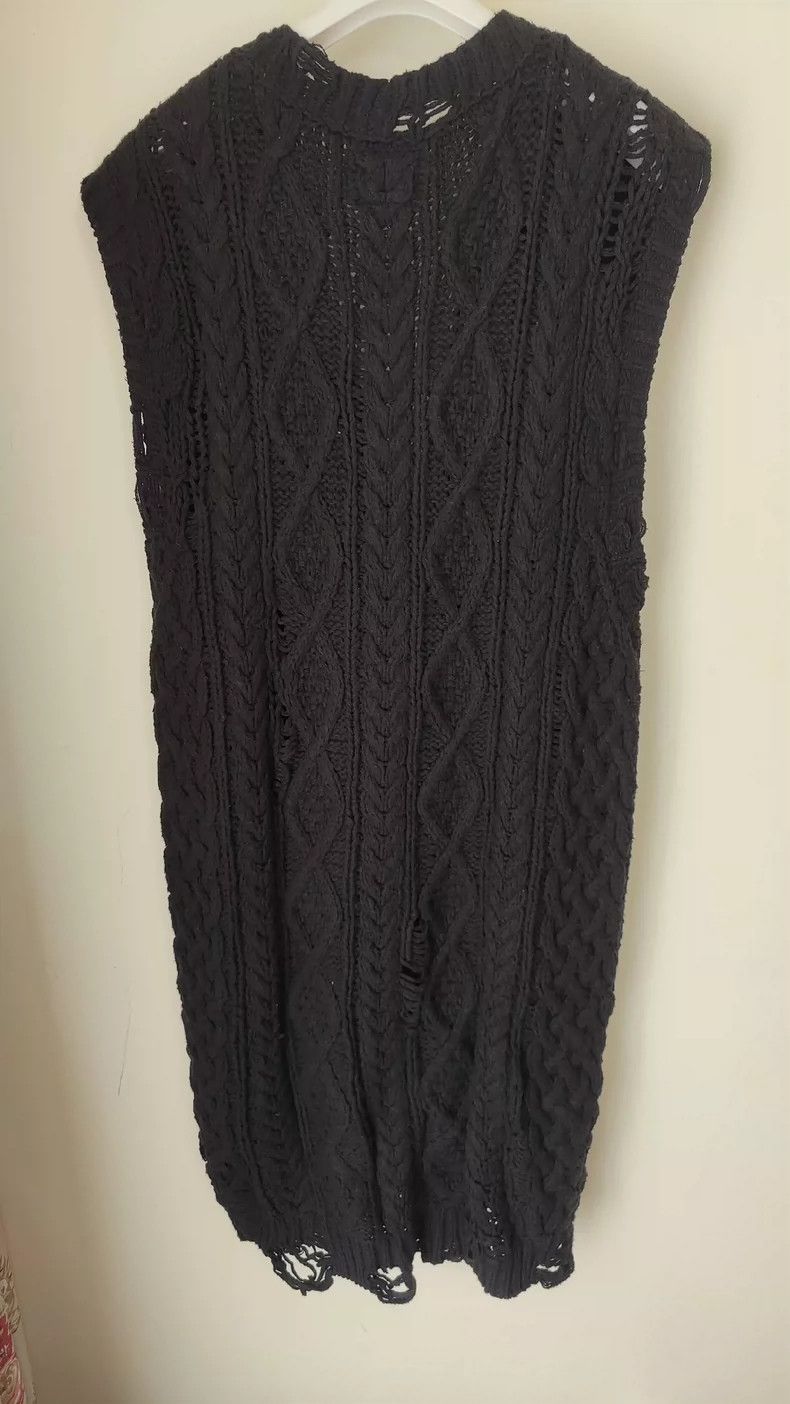 Number (N)ine Number (N)ine03 os destroy knitted vest 2503-Nextarrow Size US XL / EU 56 / 4 - 6 Thumbnail