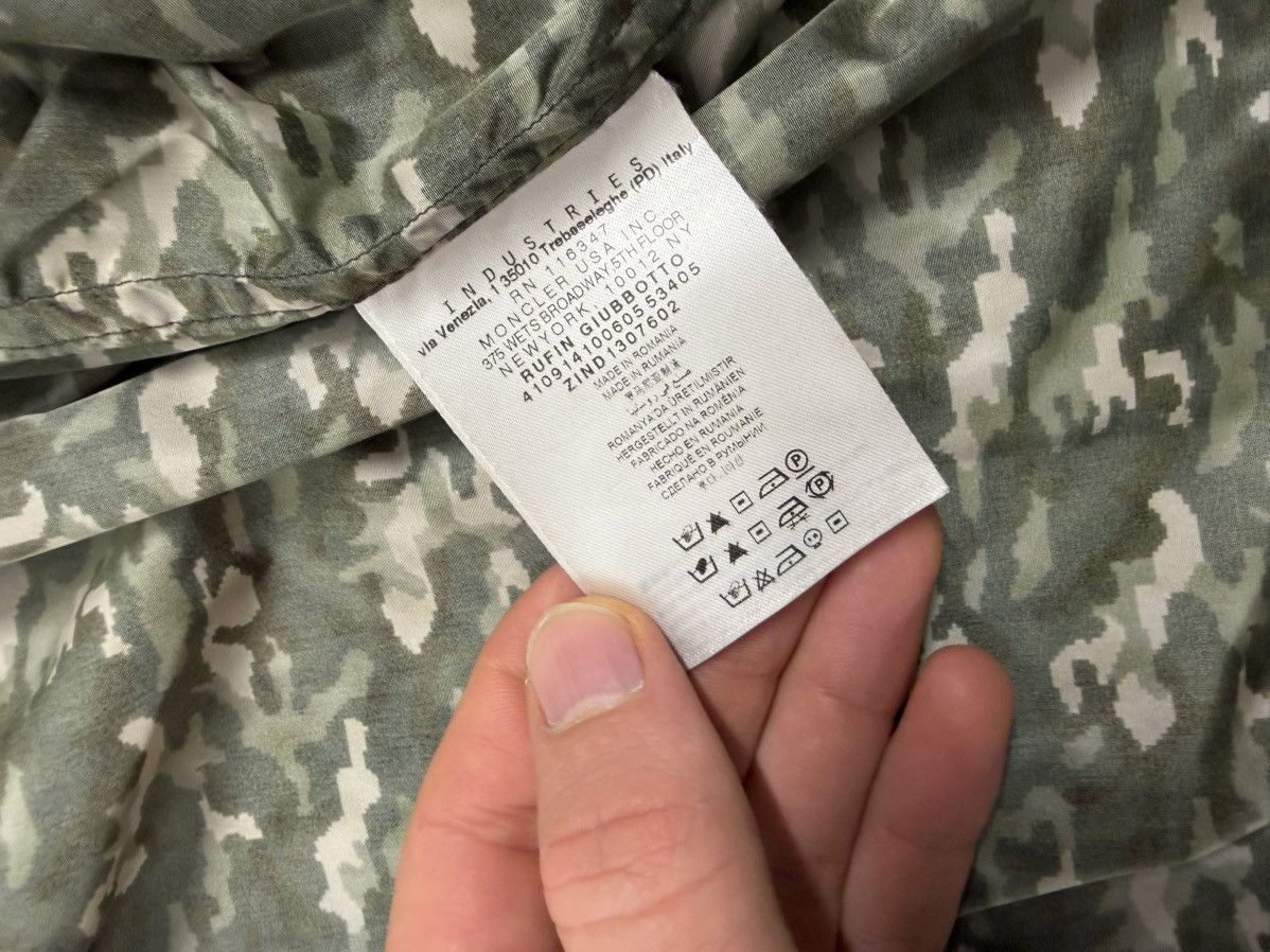 Moncler Moncler Camo Hooded Light Jacket Size US M / EU 48-50 / 2 - 14 Thumbnail