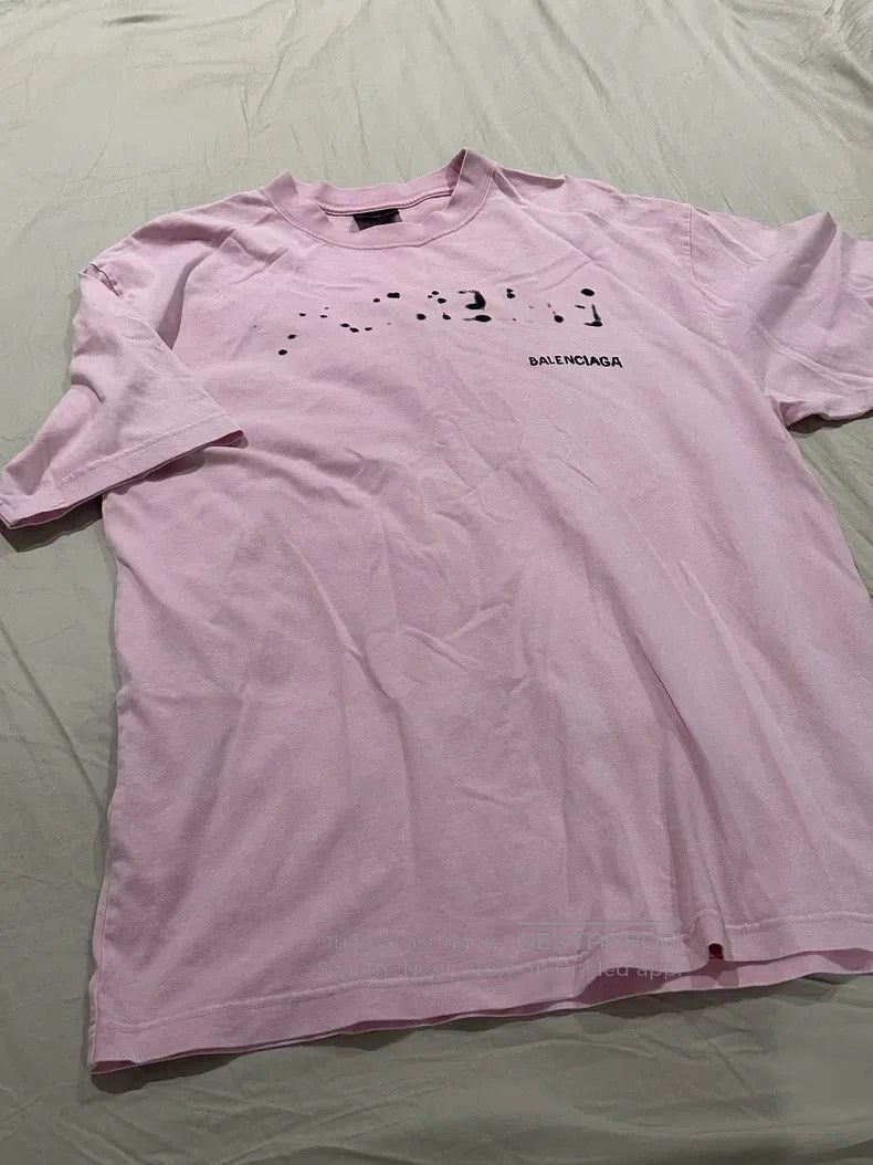 Balenciaga Balenciaga Pink Short Sleeve Size US XS / EU 42 / 0 - 1 Thumbnail