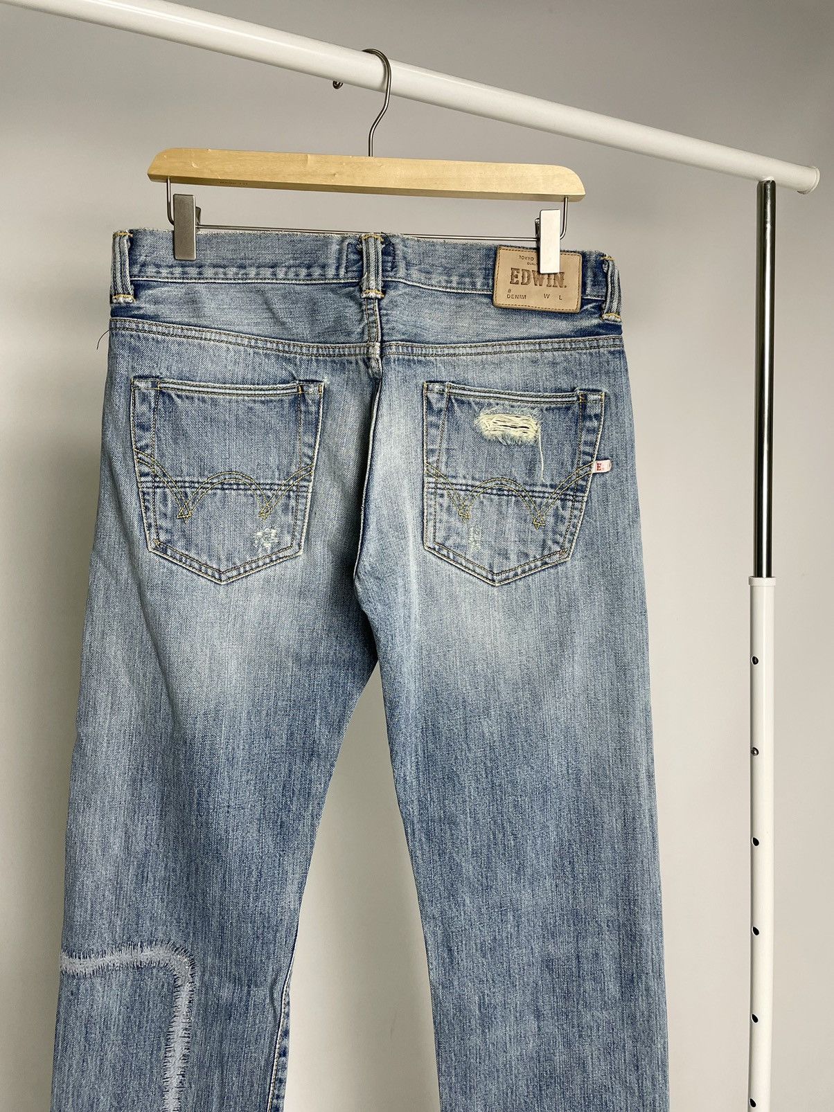 Edwin Edwin Made in Japan ( Size 32 ) Vintage Selvedge Denim Jeans Size US 32 / EU 48 - 12 Thumbnail