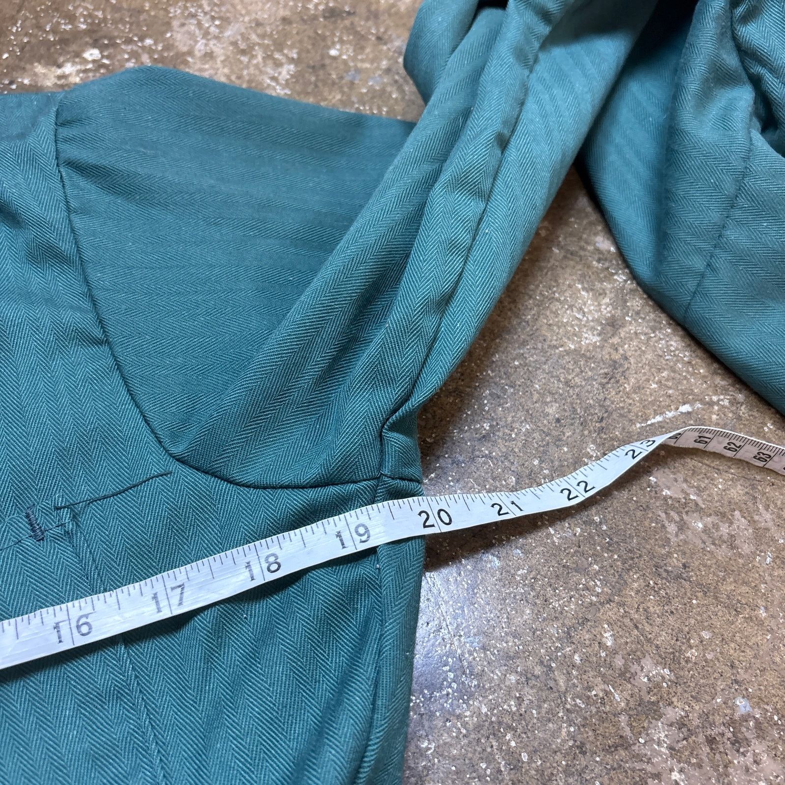 JCPenney Vintage 60s Penneys Big Mac Herringbone Overalls Size 36S Size US 36 / EU 52 - 5 Thumbnail