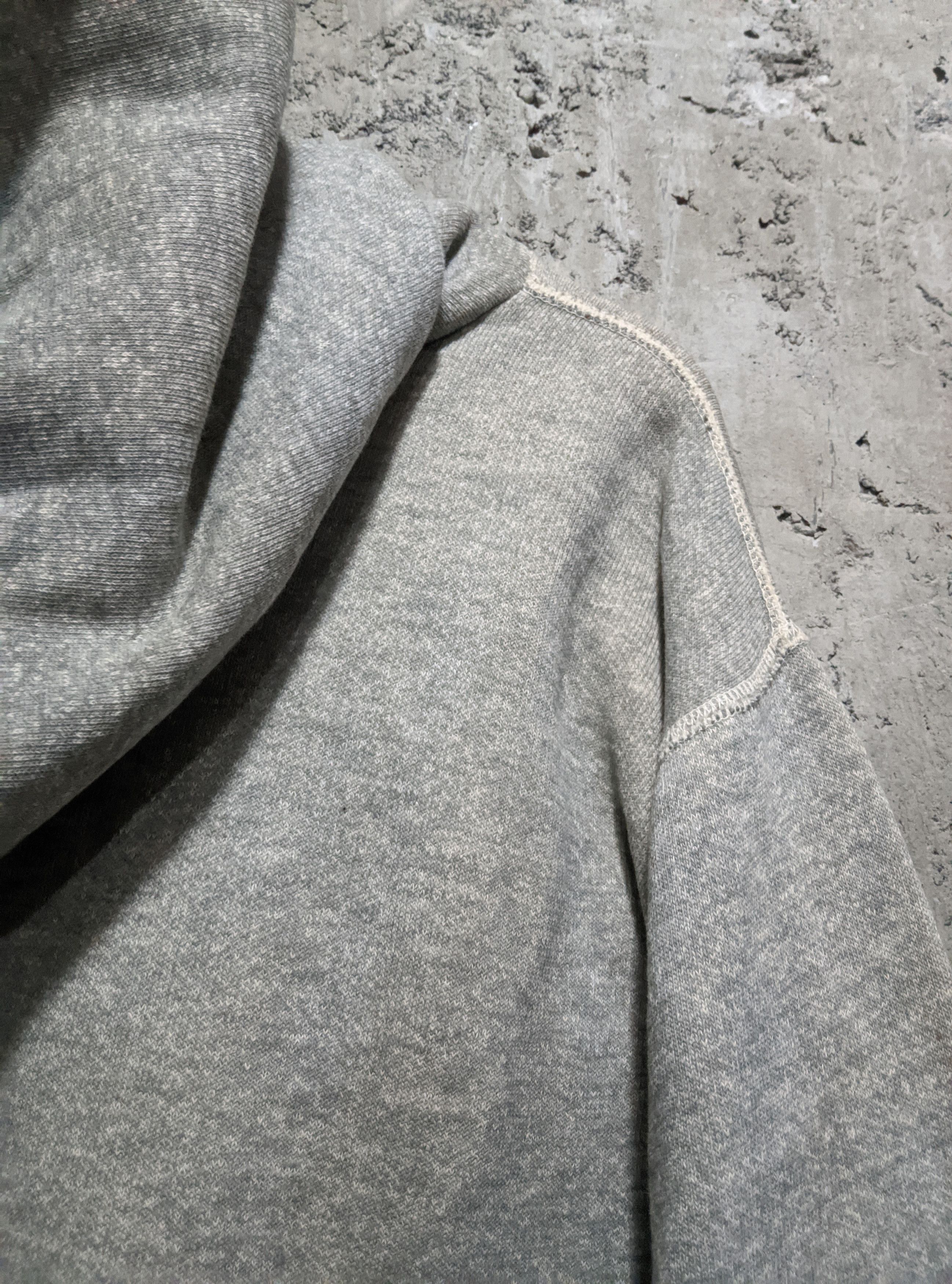 Vintage Vintage 50s 60s hoodie blank grey two tone Size US M / EU 48-50 / 2 - 12 Thumbnail