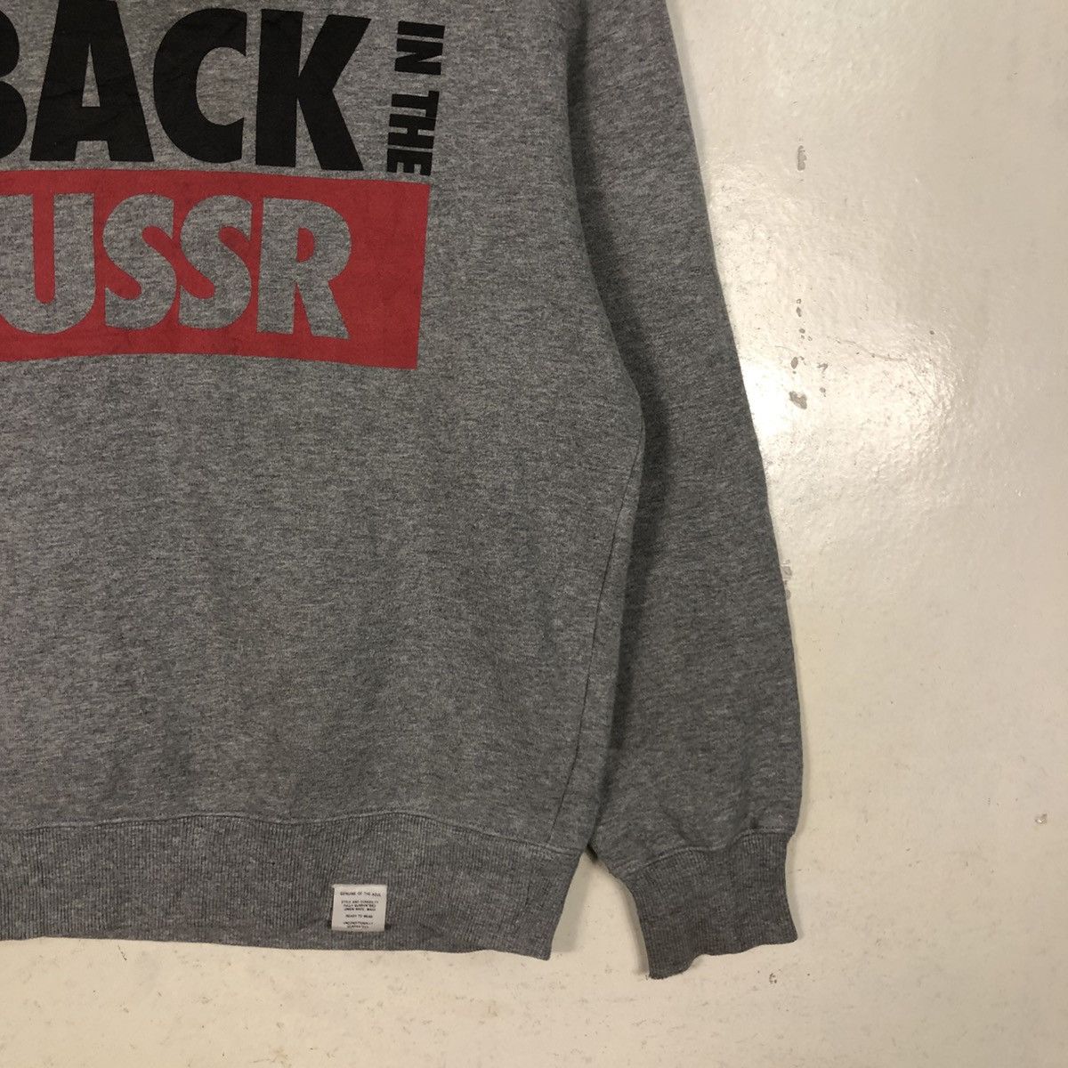 Japanese Brand 📌Vintage Sweatshirt Band The Beatles Azul Big Logo Size US S / EU 44-46 / 1 - 7 Thumbnail