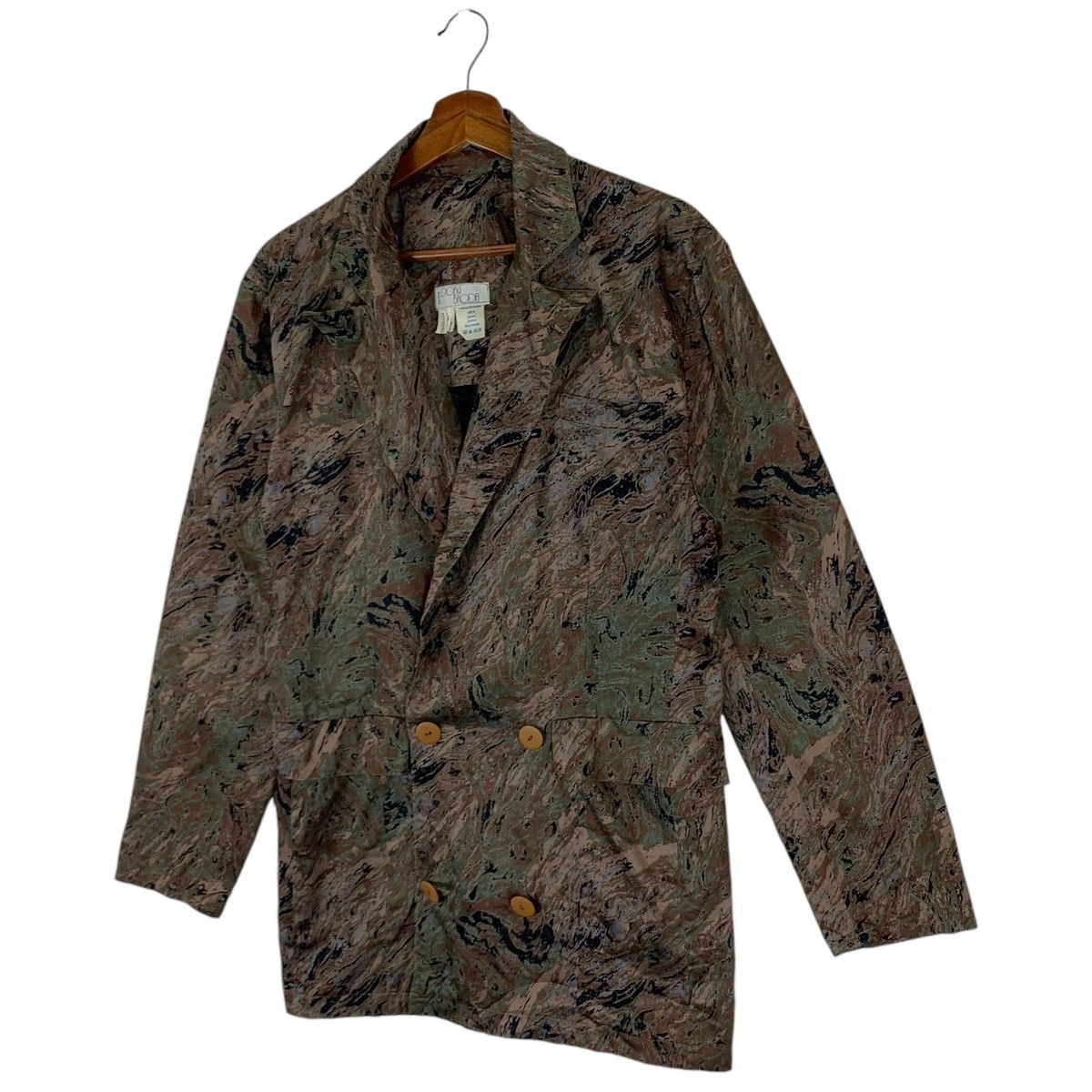 Designer × Vintage Vintage 80s Doby Broda France Fashion Designer Double Breast Size M / US 6-8 / IT 42-44 - 2 Thumbnail