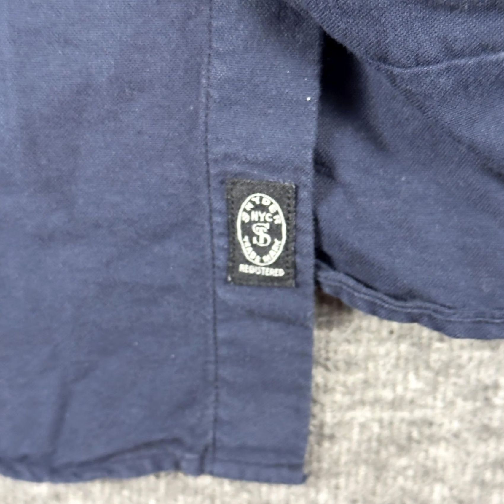 Todd Snyder Todd Snyder Shirt Mens Medium Blue Solid Long Sleeve Button-Down Cotton Portugal Size US M / EU 48-50 / 2 - 4 Thumbnail