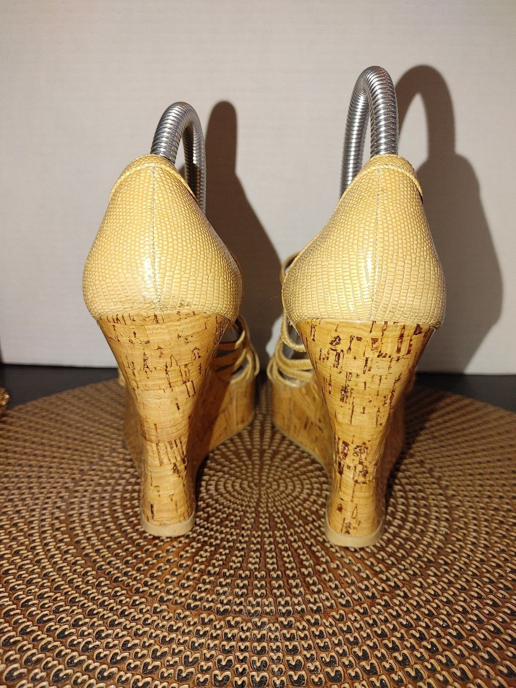 Ted Baker Bakers Porscha Strappy Cork Platform Wedge Heels Size 7.5B Size US 7.5 / IT 37.5 - 5 Thumbnail