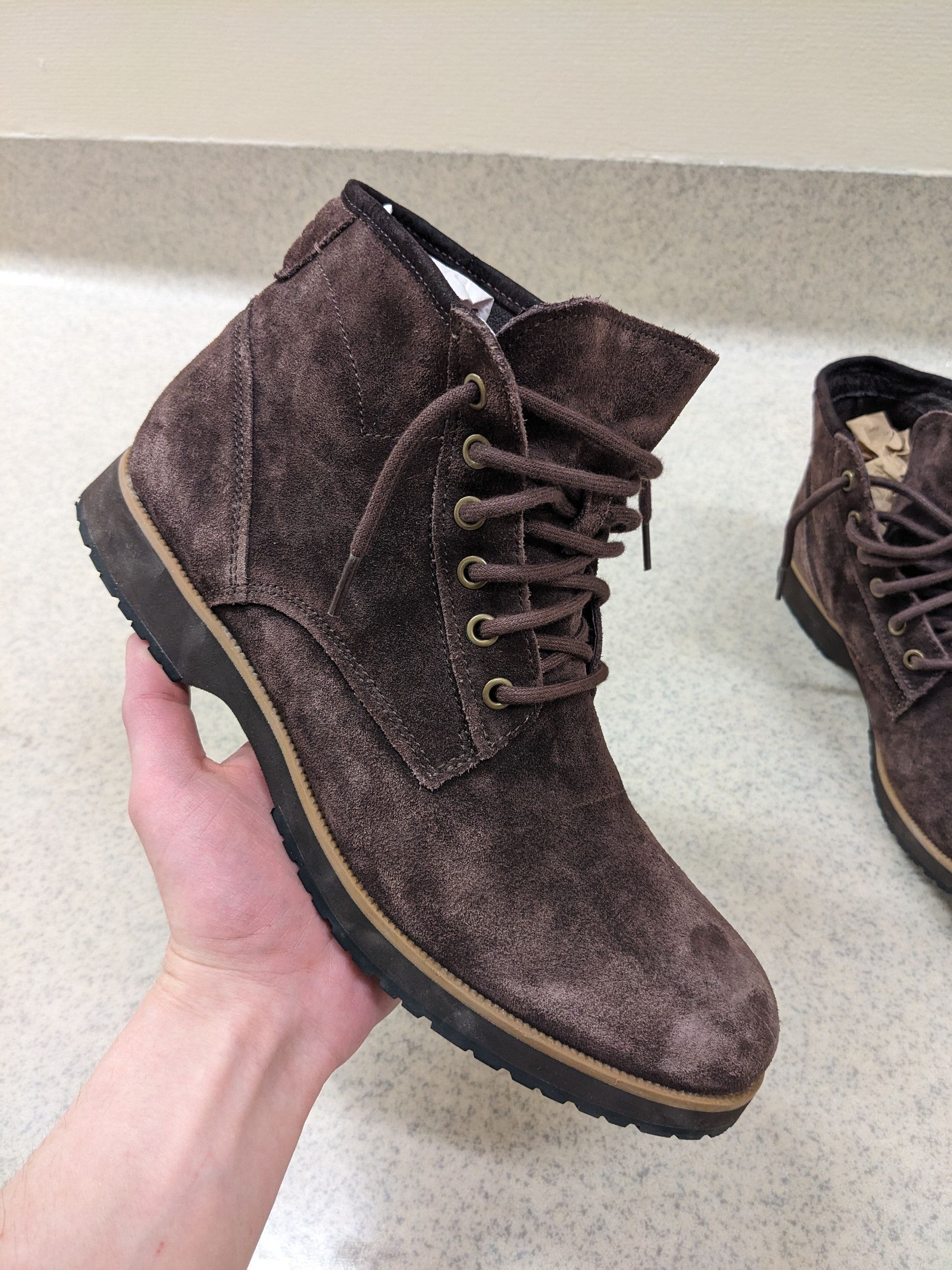 Ugg Ugg brown suede boots men's 10 Size US 10 / EU 43 - 1 Thumbnail
