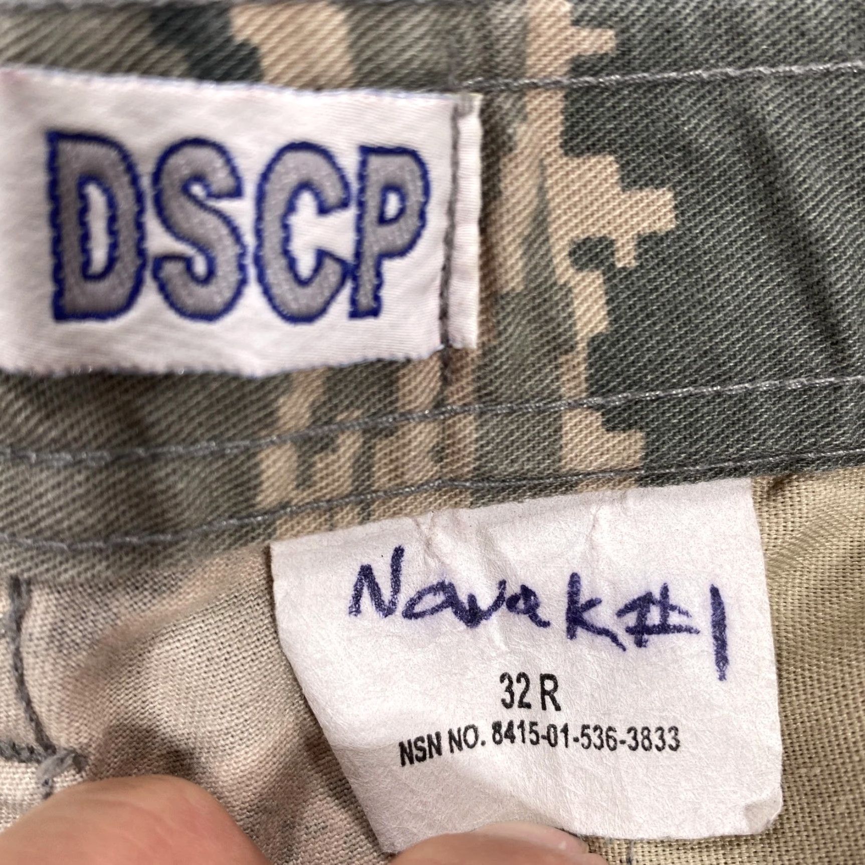 Vintage Propper International Cargo Pants Mens 32x32 Green Camouflage Air Force Utility Pants Size US 32 / EU 48 - 4 Thumbnail