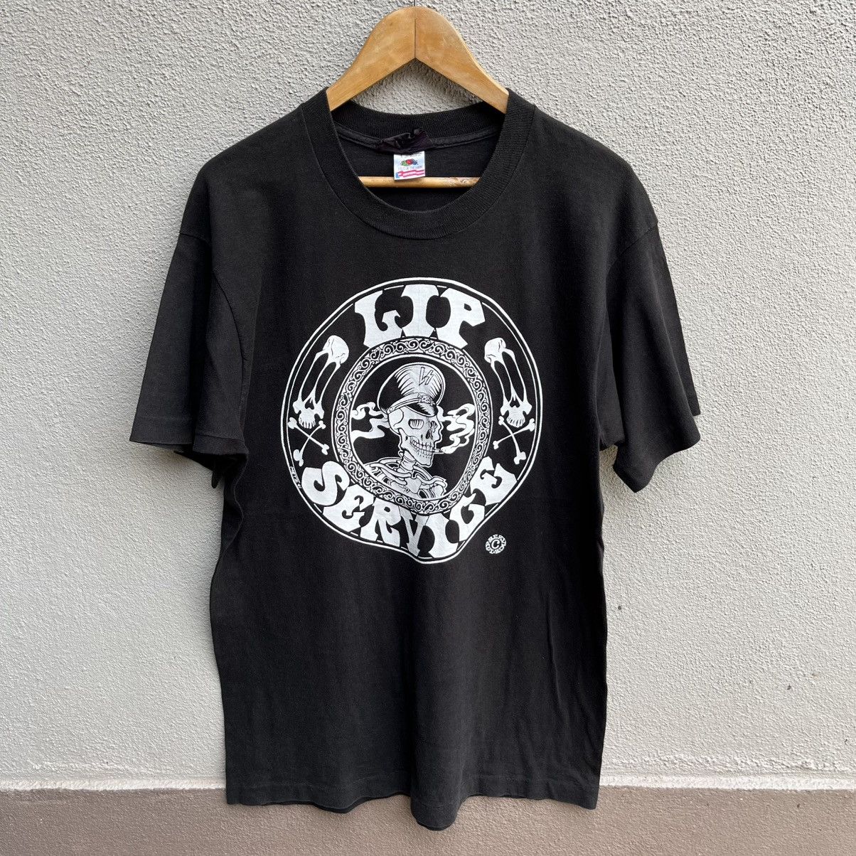 Lip Service Vintage rare 90s LIP SERVICE tee punk gothic Size US L / EU 52-54 / 3 - 1 Thumbnail