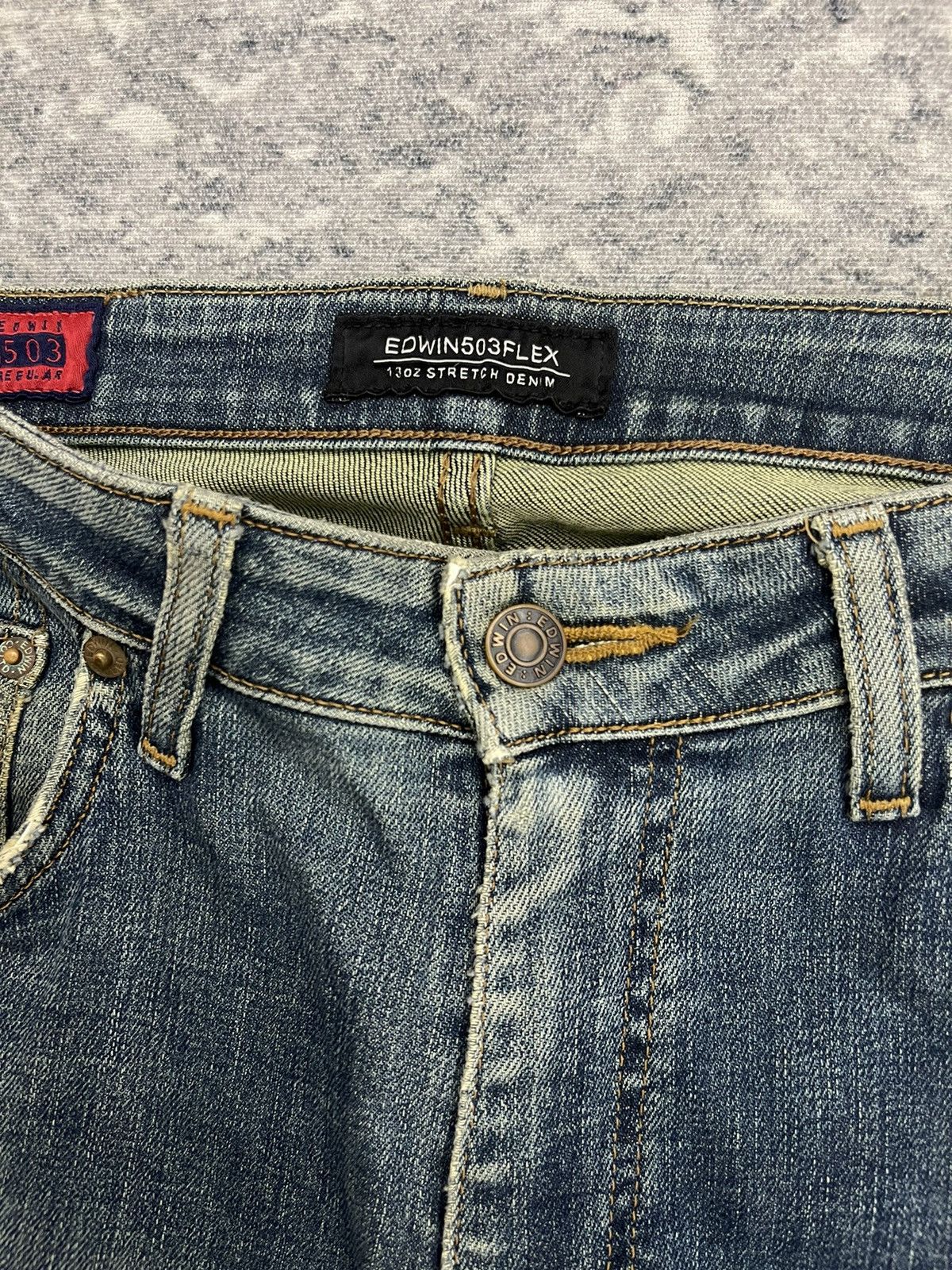 Edwin Edwin 503 Flex faded blue s6 Size US 32 / EU 48 - 6 Thumbnail