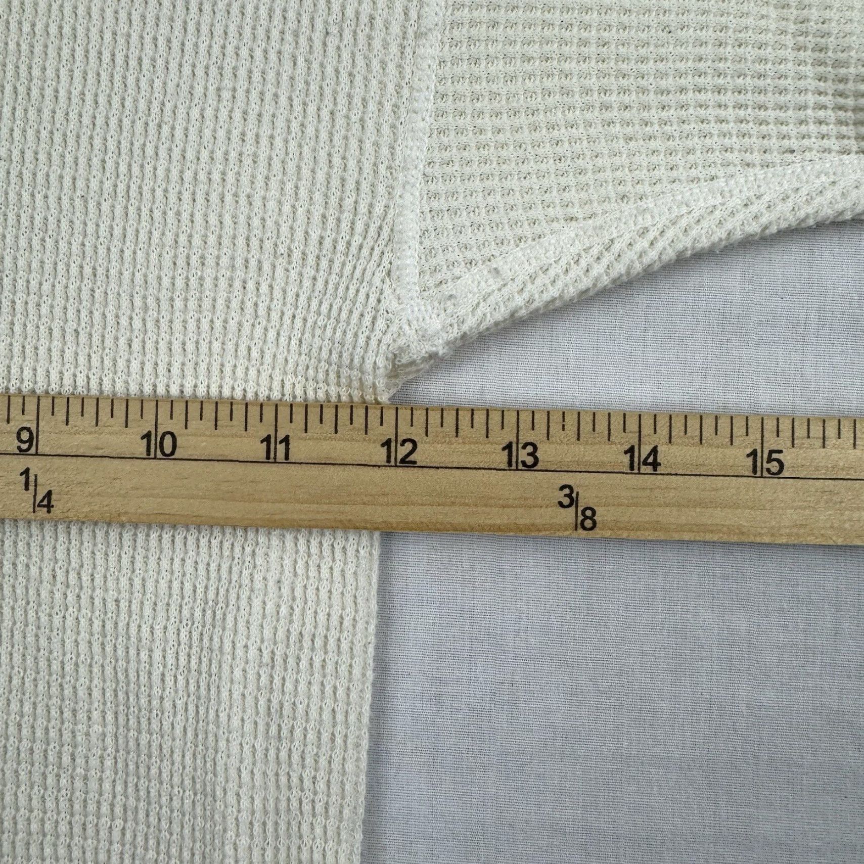 Vintage VINTAGE Thermal T-Shirt Adult L White 60s 70s Grunge J.E. Morgan Mens Slim Stained Size US L / EU 52-54 / 3 - 7 Thumbnail