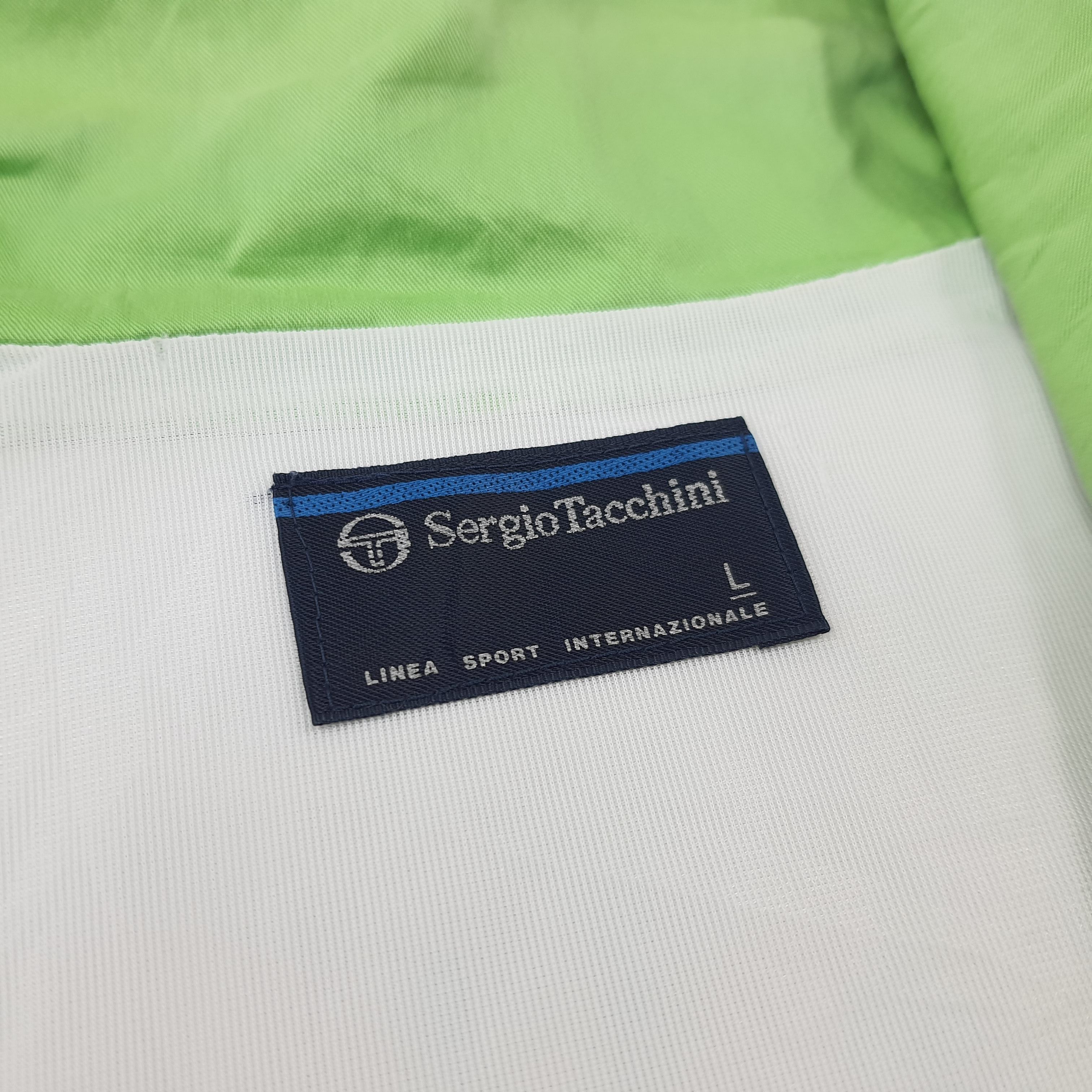 Sergio Tacchini × Vintage Vintage Sergio Tacchini Zipper Jacket Size US L / EU 52-54 / 3 - 6 Thumbnail