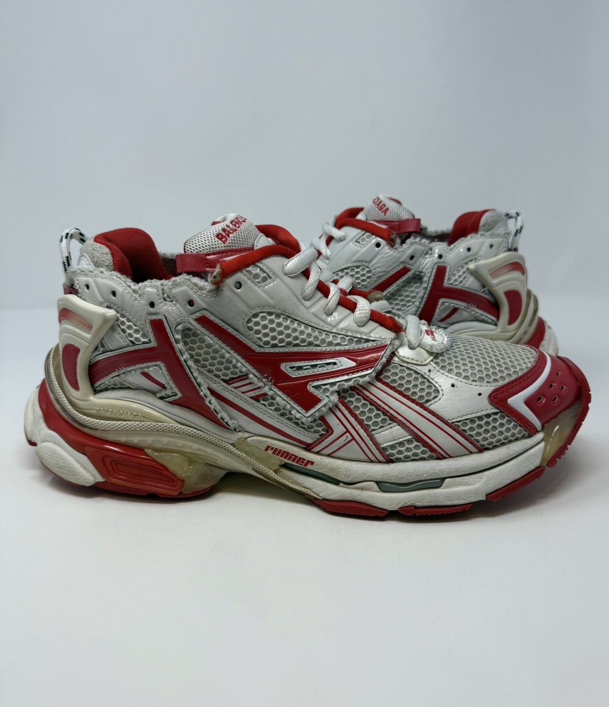 Balenciaga Runner Sneaker Red/White