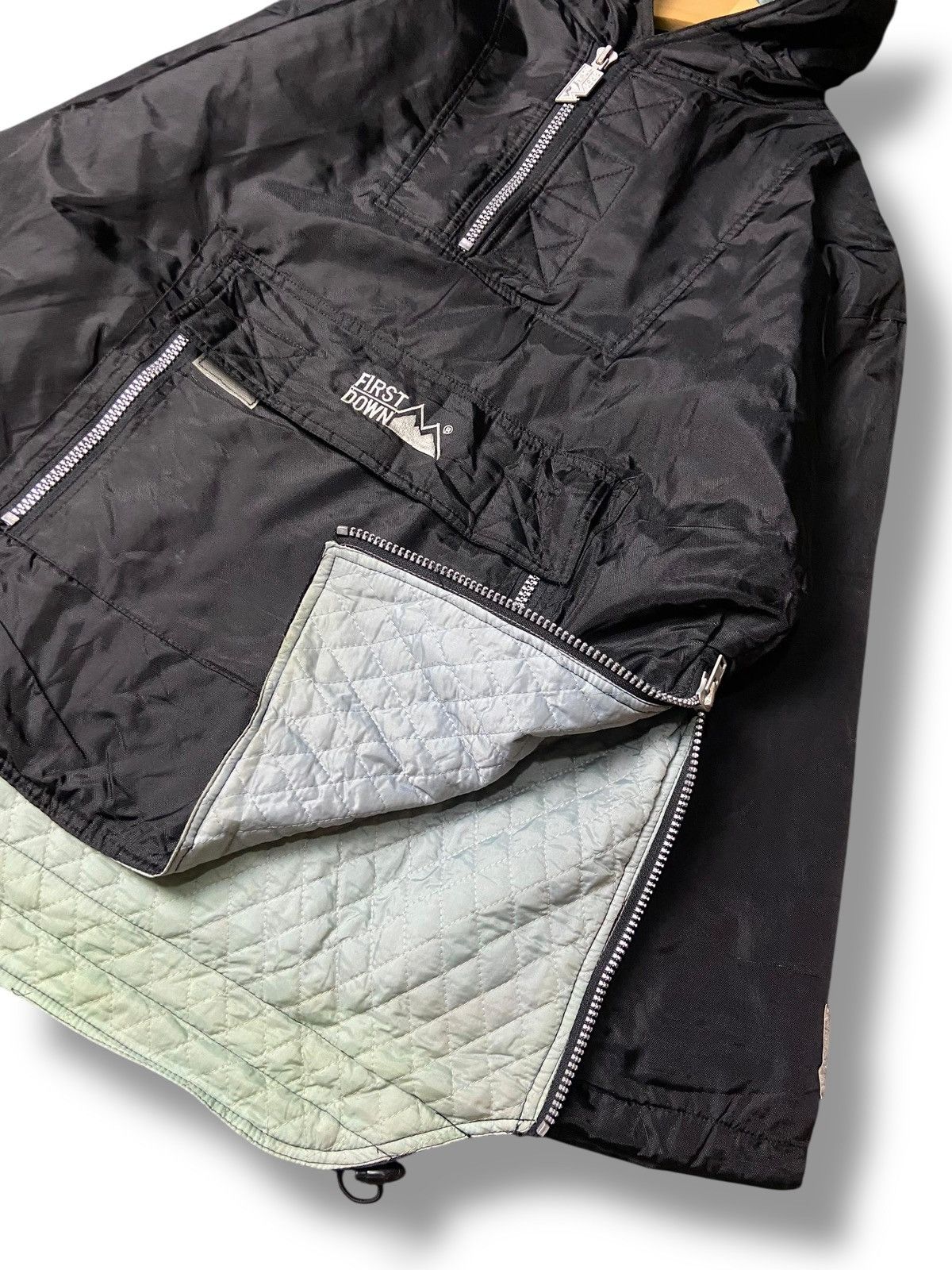 Japanese Brand First Down Techno Street Wear Hooded Jacket (149) Size US M / EU 48-50 / 2 - 9 Thumbnail