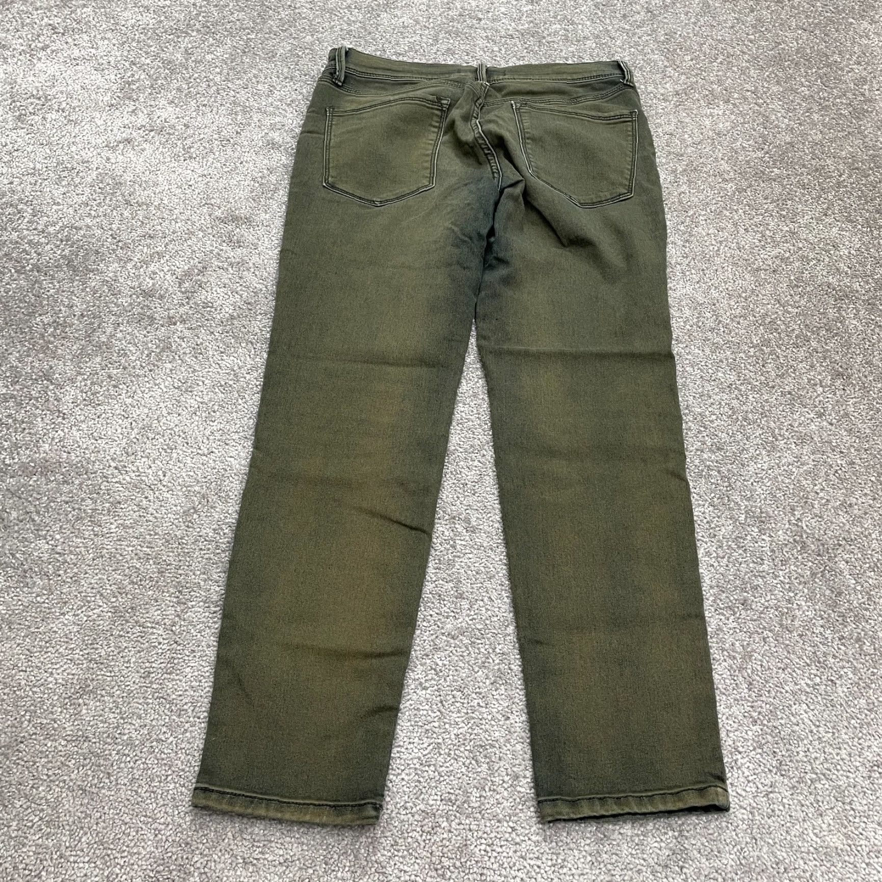 Free People Free People Jeans Womens 27 Brown Wash Mid Rise Straight Leg 30x26 Vintage No 5-Pocket Womens Mens Girls Size 27" / US 4 / IT 40 - 2 Thumbnail