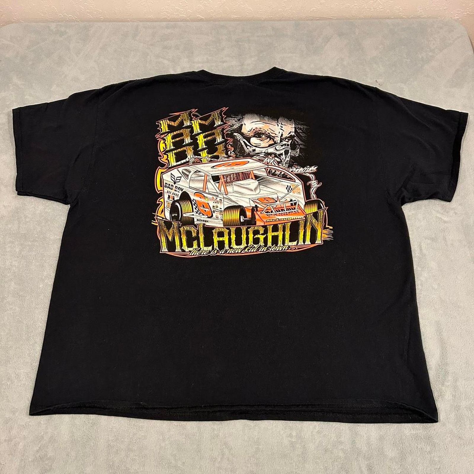 NASCAR Y2k 2000s Nascar Mad Max Mclaughlin Crewneck Shirt Men 3XL Size US XXL / EU 58 / 5 - 2 Thumbnail