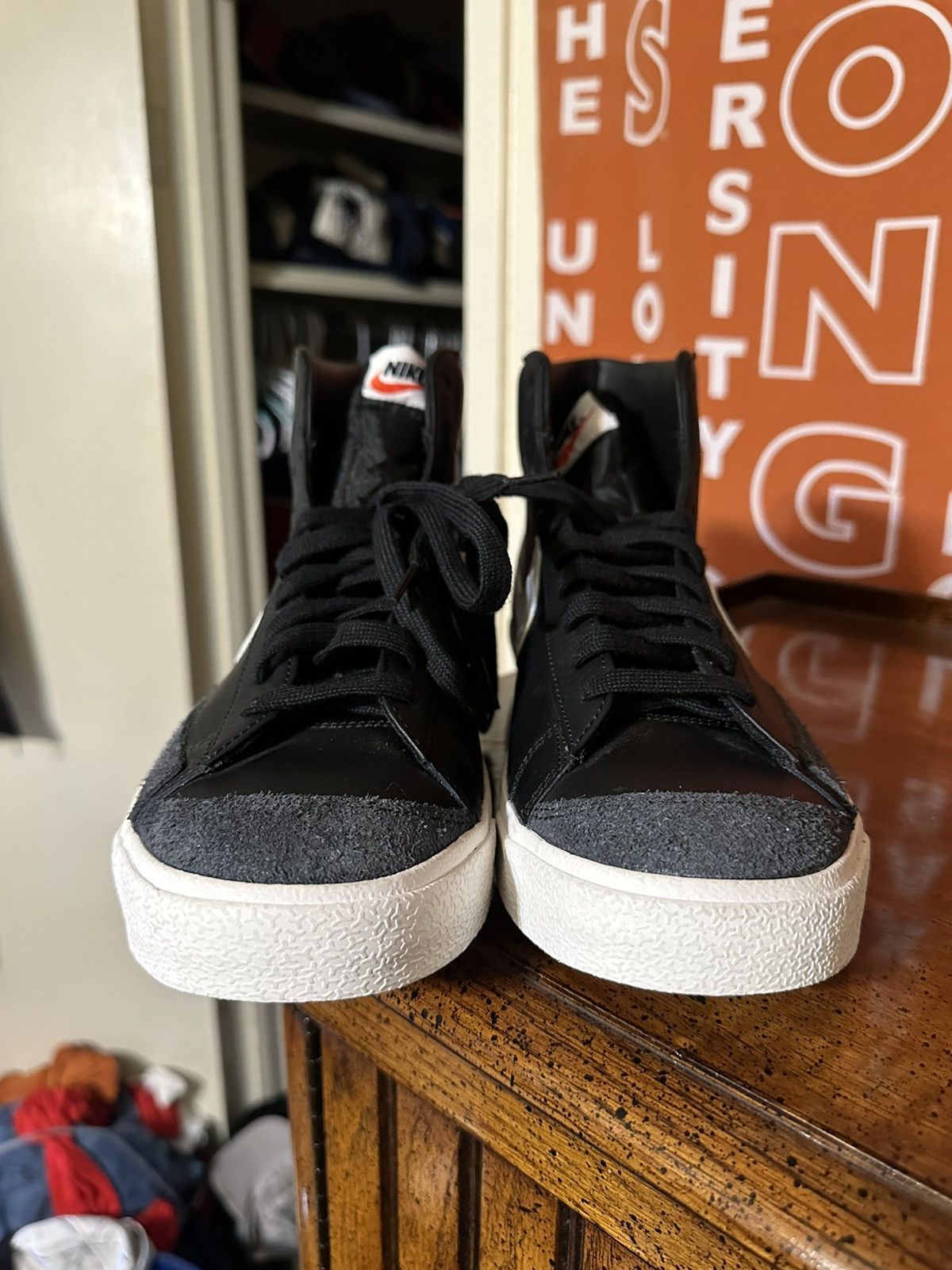 Nike × Vintage Vintage Nike Blazer Mid “I’m With Kap" 2023 size 13 Size US 13 / EU 46 - 2 Thumbnail