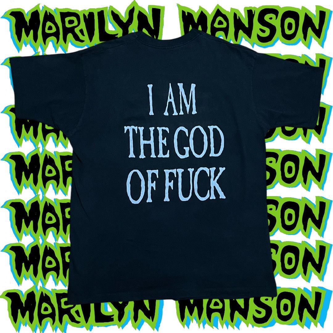 Band Tees Marilyn Manson 1994 Size US XL / EU 56 / 4 - 7 Thumbnail