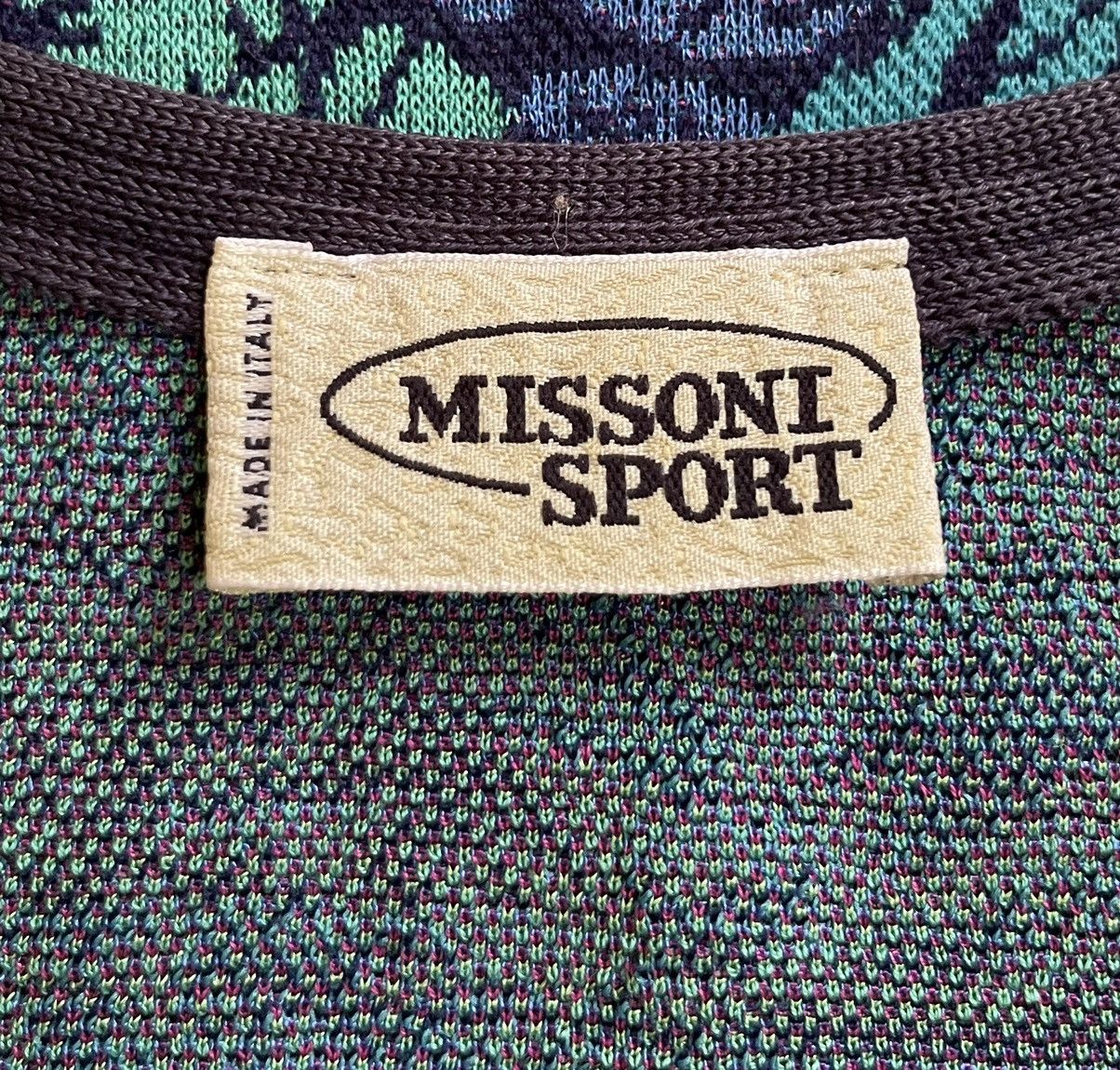 Missoni Missoni Sport Abstract Design Sleeveless Tee Size M / US 6-8 / IT 42-44 - 3 Thumbnail