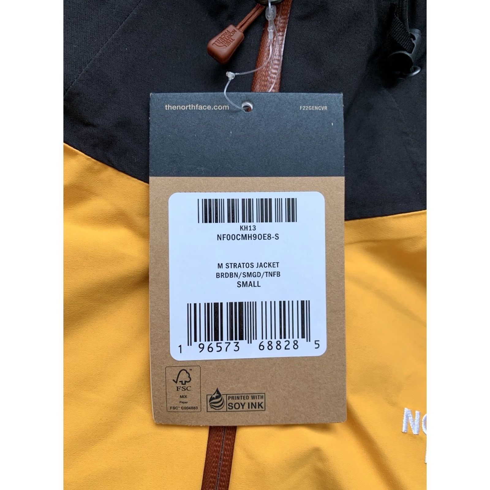The North Face The North Face Stratos Hooded Full Zip Jacket Men’s S Size US S / EU 44-46 / 1 - 7 Thumbnail