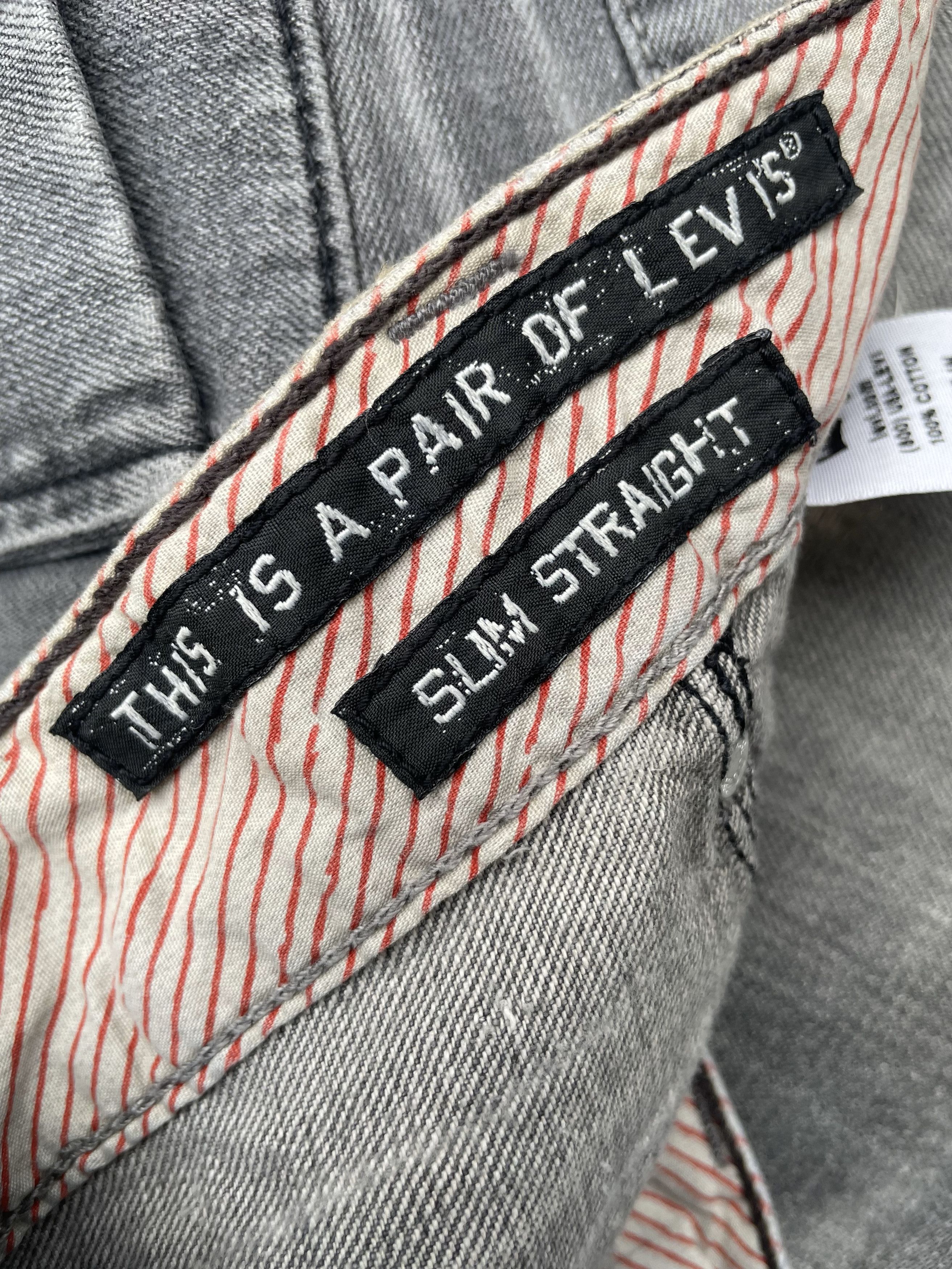 Levi's Vintage Levis 701 Faded Distresed Denim Size US 41 - 14 Thumbnail
