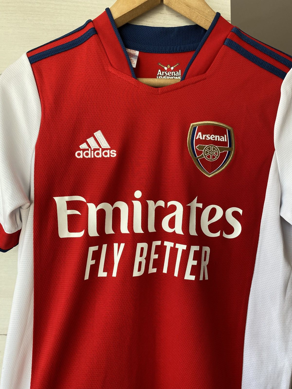 Adidas Arsenal FC Adidas Youth Soccer Jersey Emirates Fly Better Size US XS / EU 42 / 0 - 2 Thumbnail