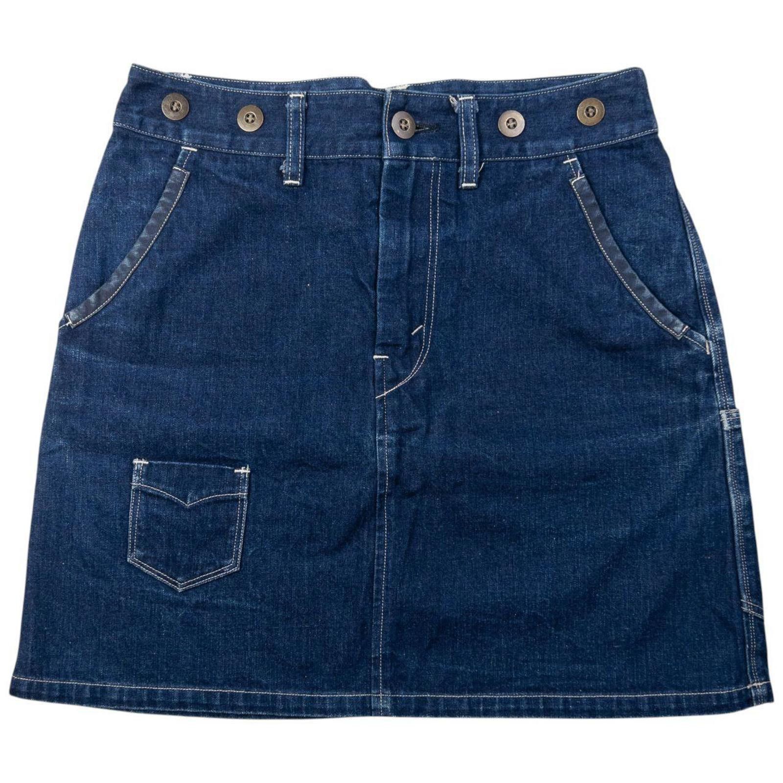 Comme des Garcons Vintage Junya Watanabe X Comme Des Garçons Mini Skirt W28 Size 32" / US 10 / IT 46 - 2 Thumbnail